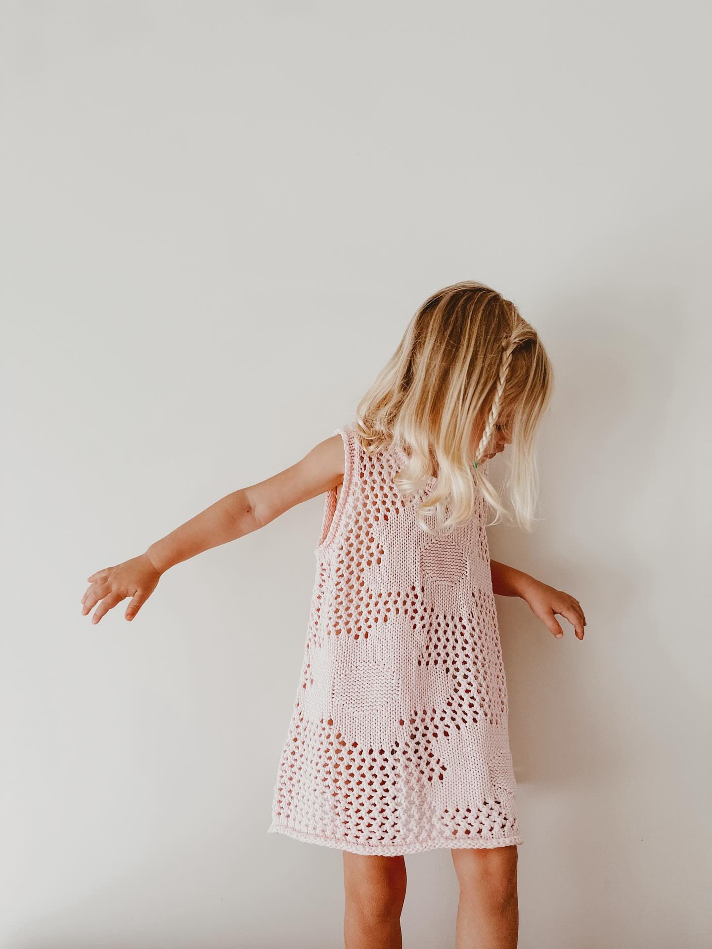 Crochet Beach Dress | Cherry Blossom
