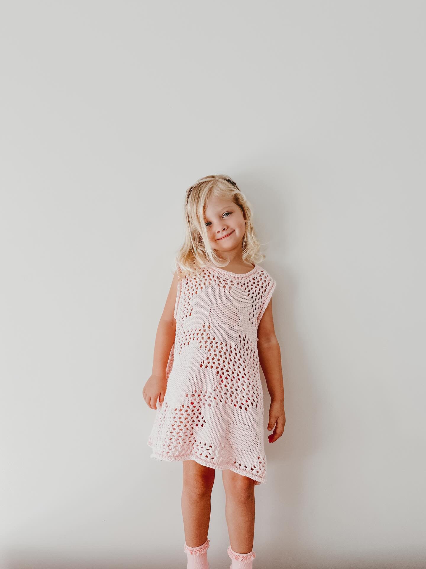 Crochet Beach Dress | Cherry Blossom