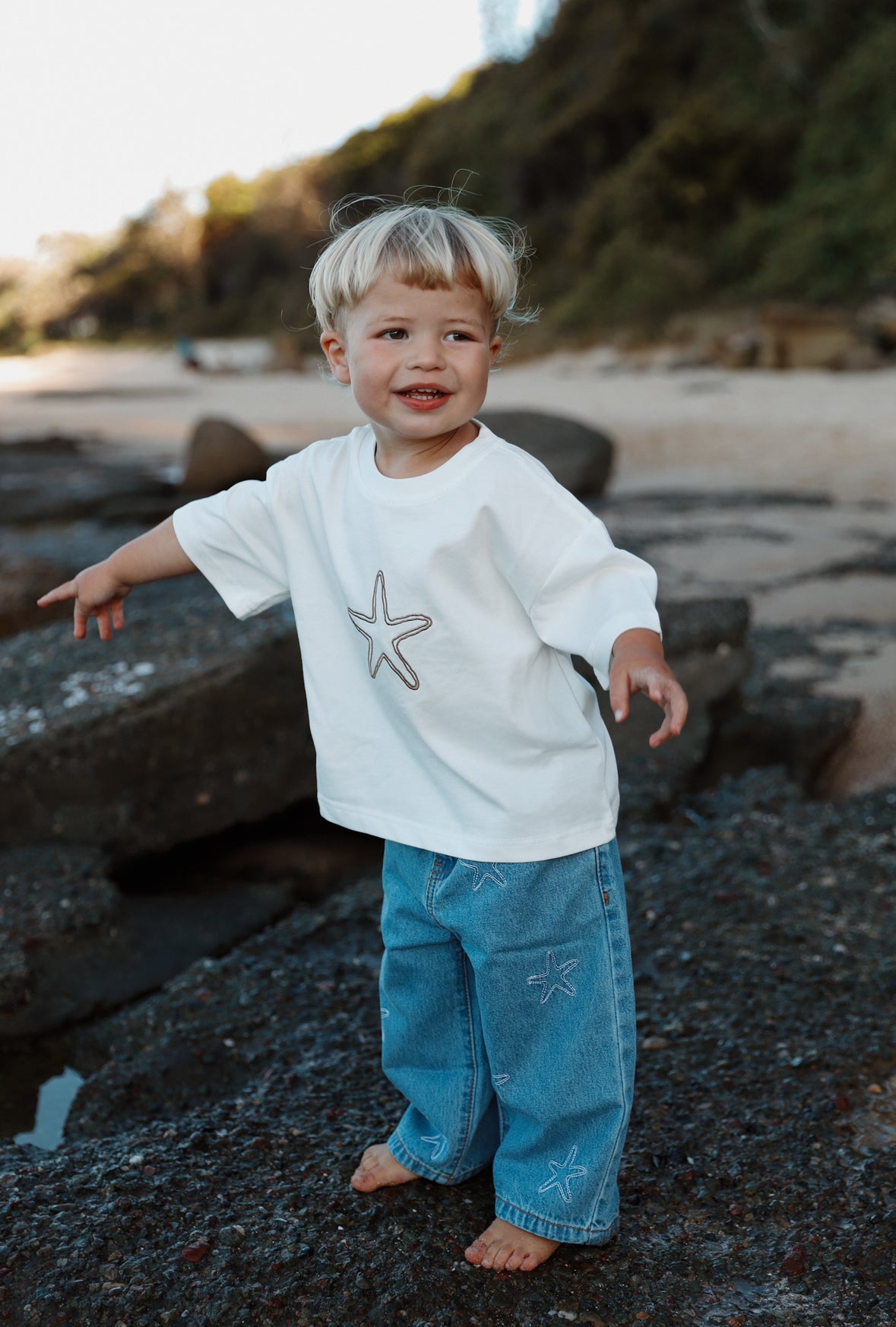 Tee | Embroidered Sea Star