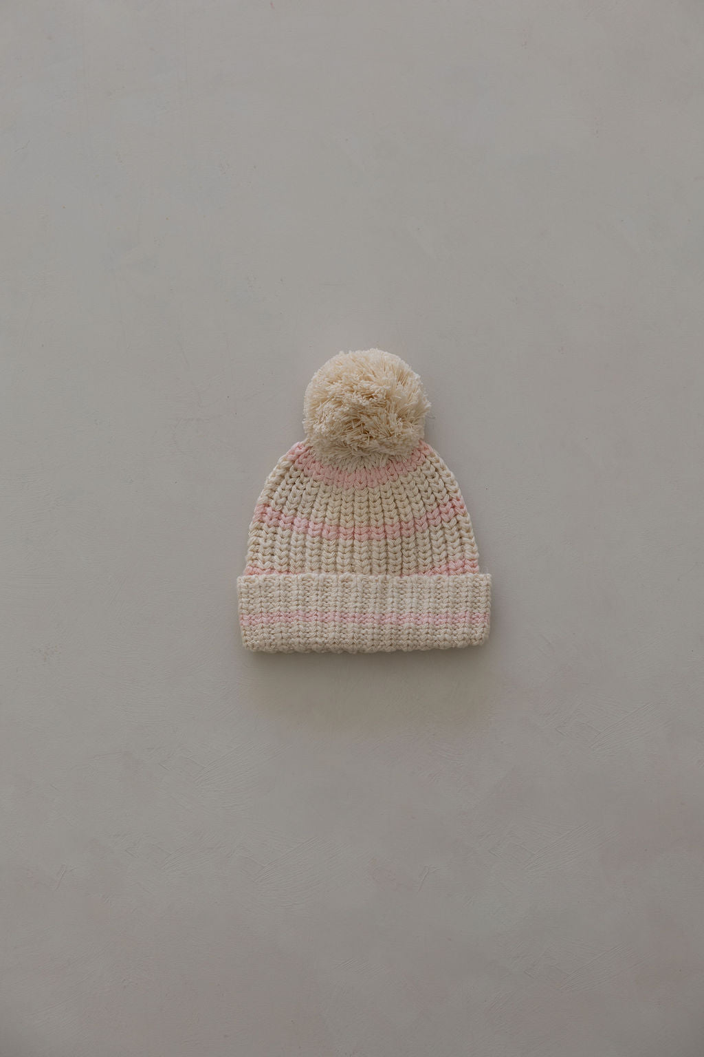 Beanie | Pink Salt Stripe