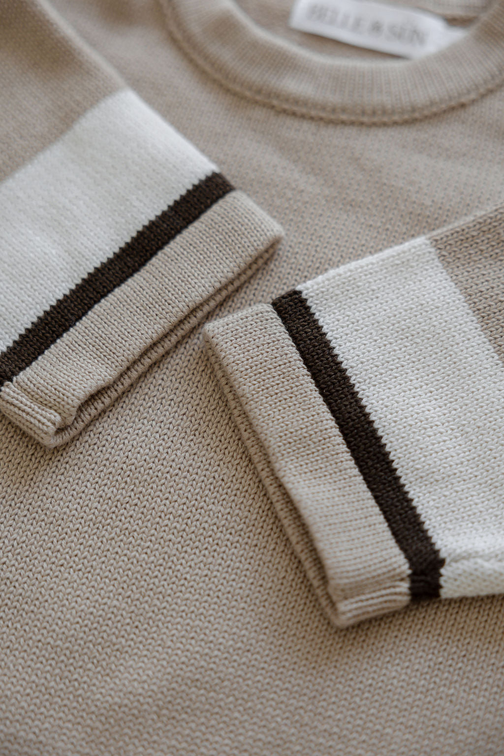 Knit Tee | Bold Stripe