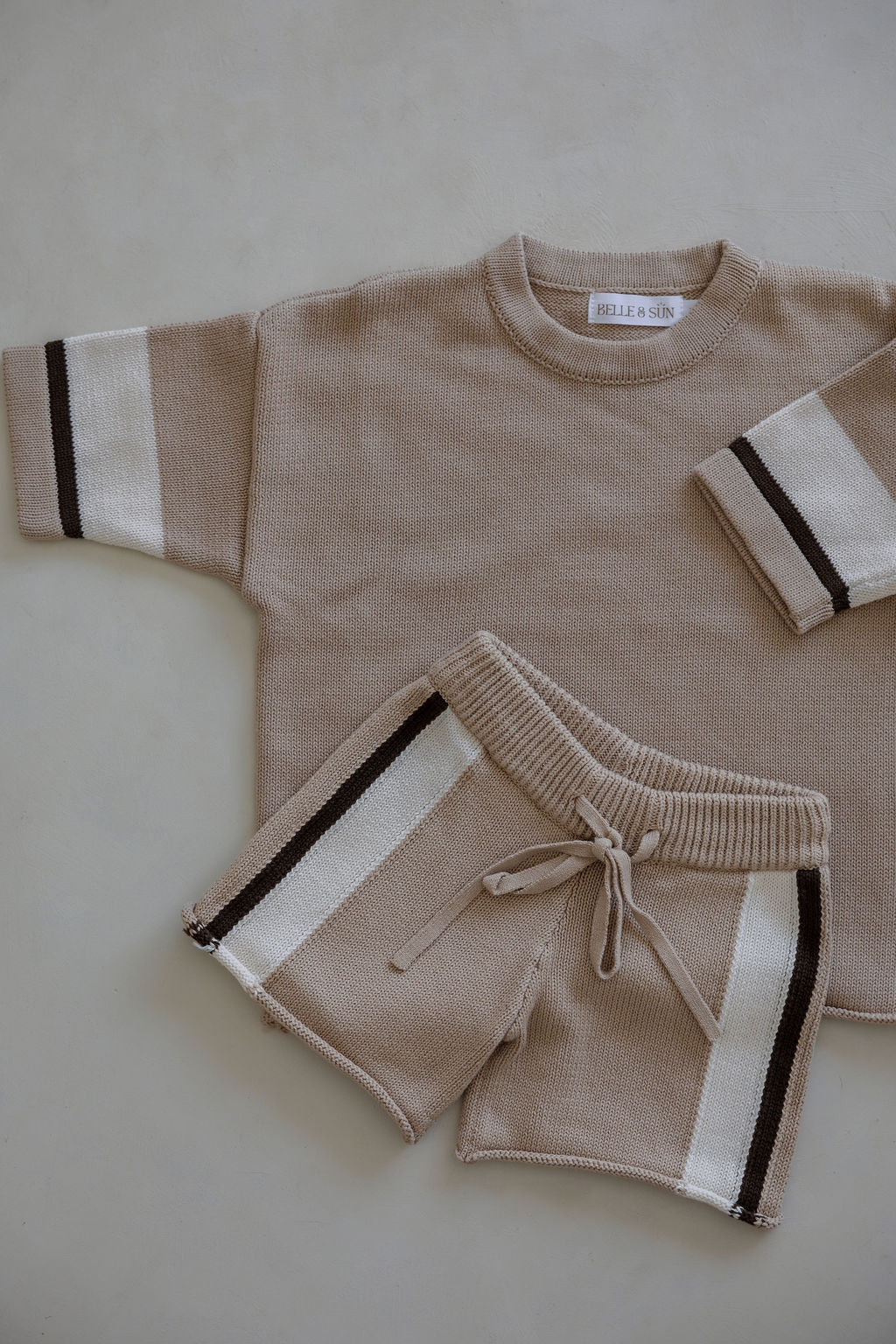 Knit Shorts | Bold Stripe