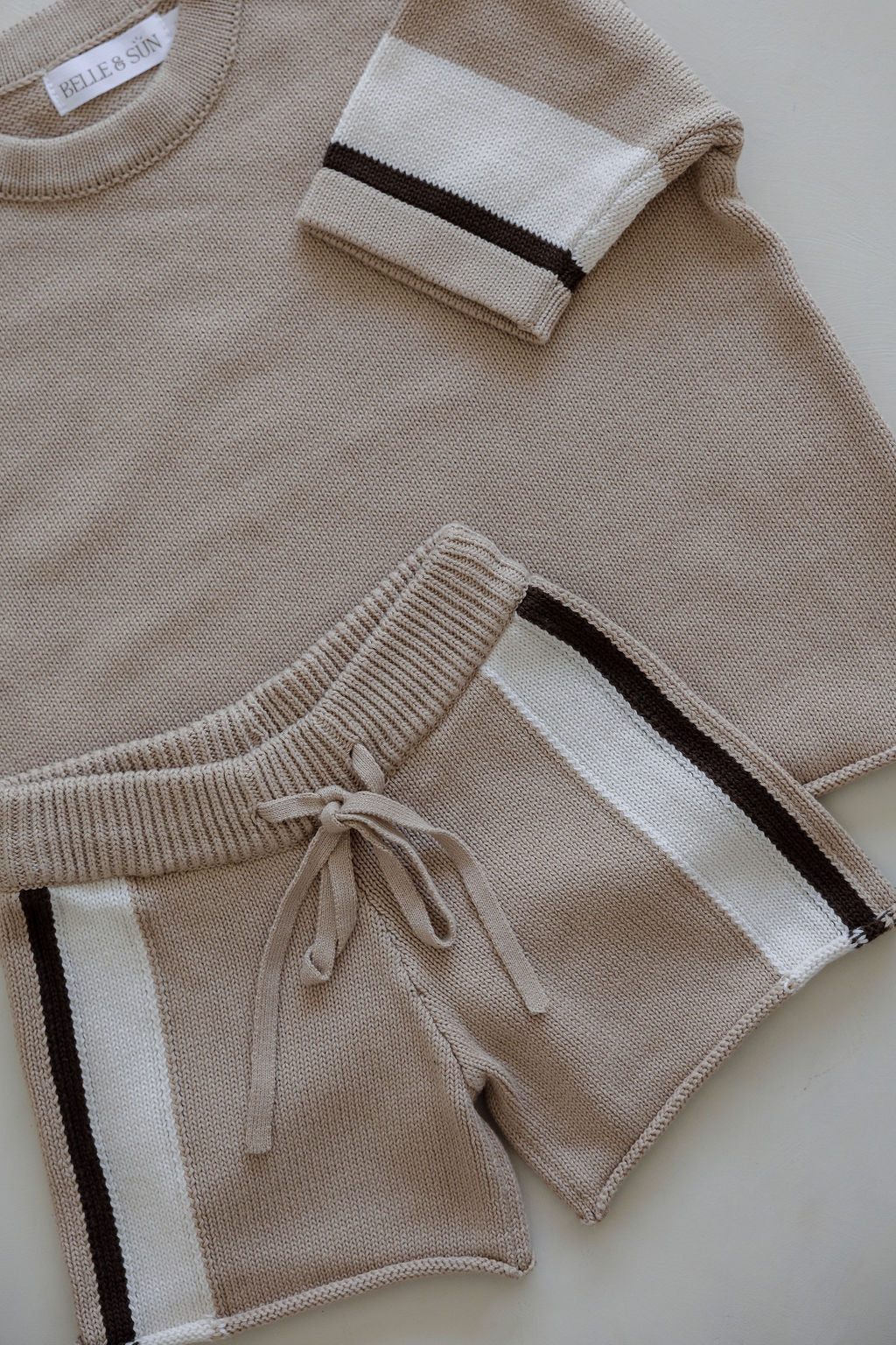 Knit Shorts | Bold Stripe