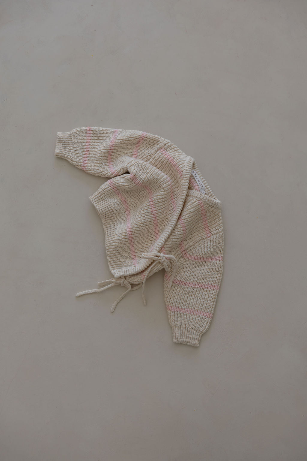 Wrap Top | Pink Salt Stripe