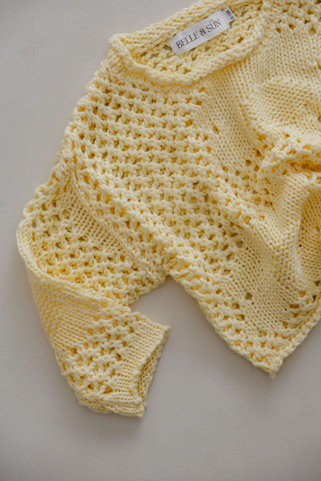 Crochet Pullover | Citrus