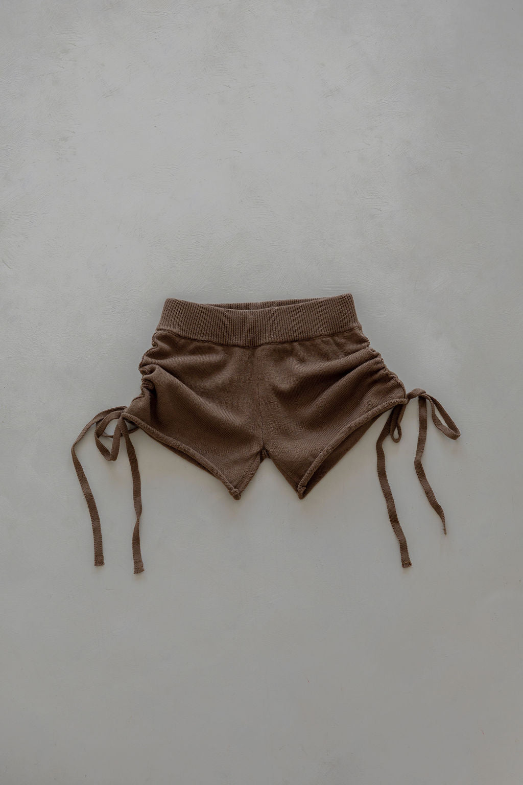 Gathered Knit Shorts | Soil Beads