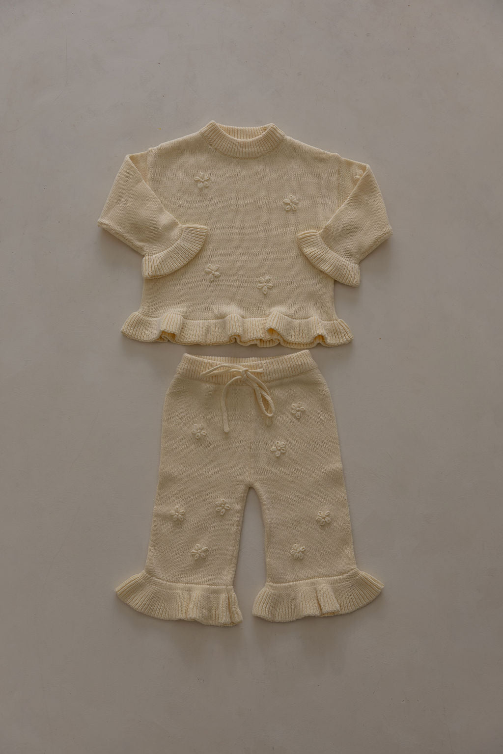 Knit Embroidery Pullover | Citrus