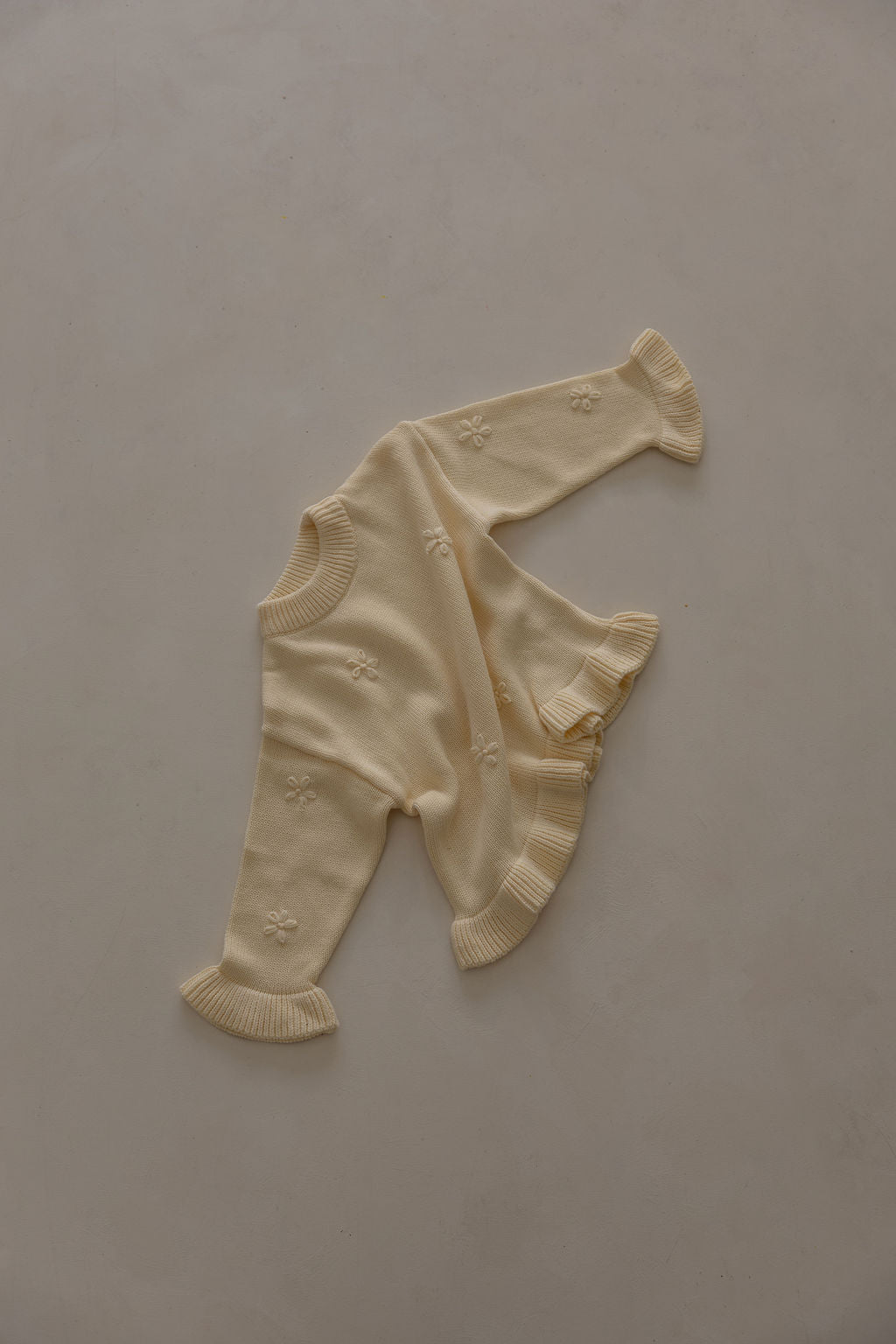 Knit Embroidery Pullover | Citrus