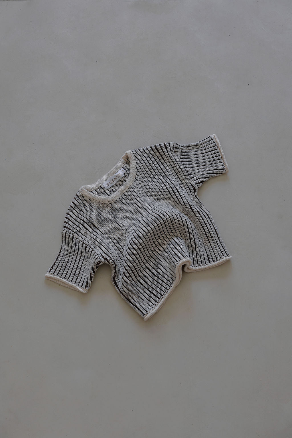 Rib Tee | Earth mix