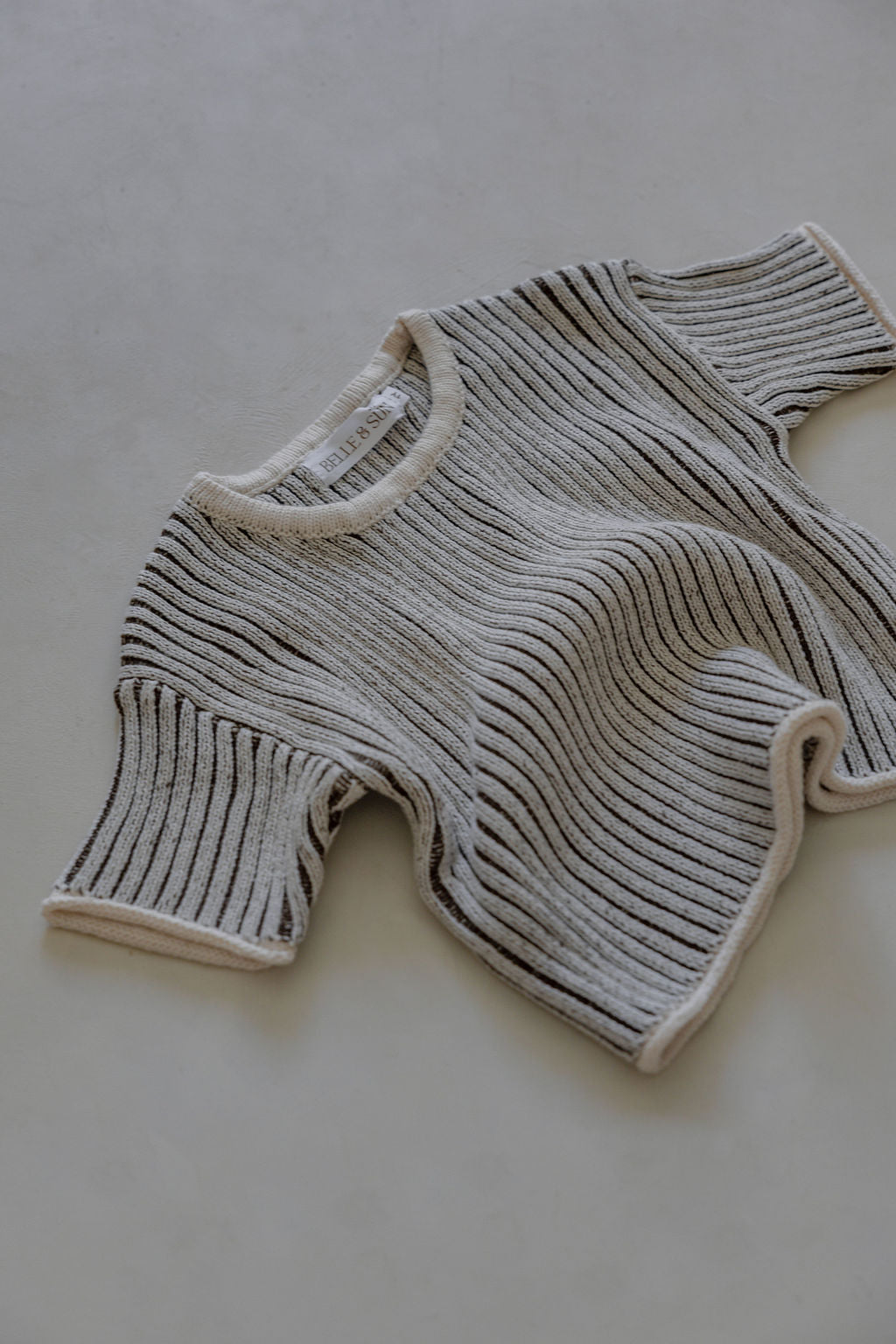 Rib Tee | Earth mix