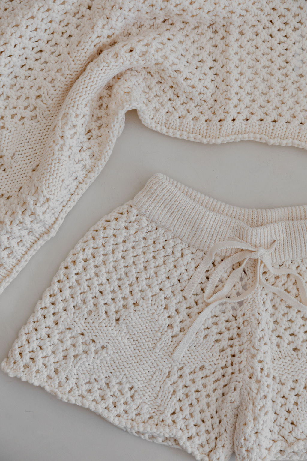 Crochet Sea-Star Tee | Natural