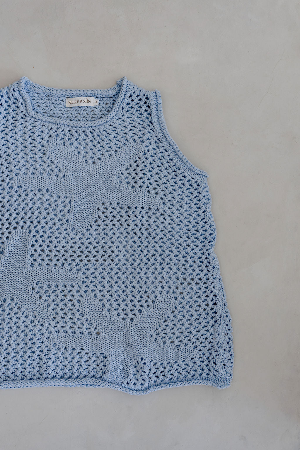 Crochet Sea-Star Dress | Sky