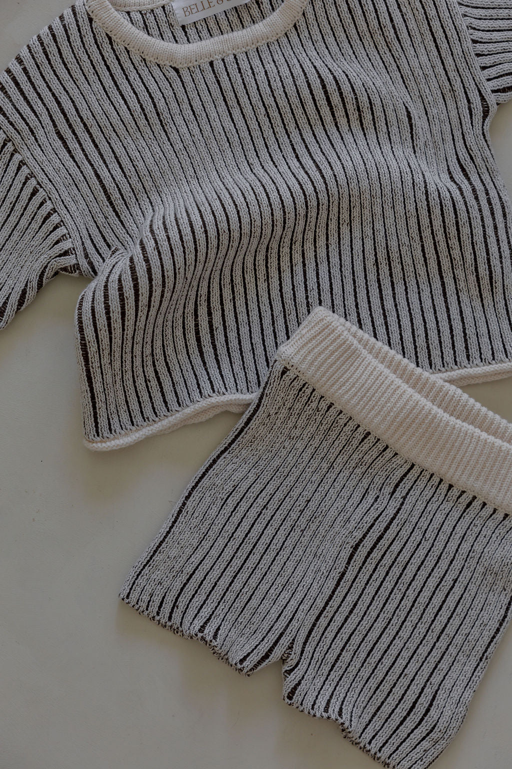 Rib Tee | Earth mix