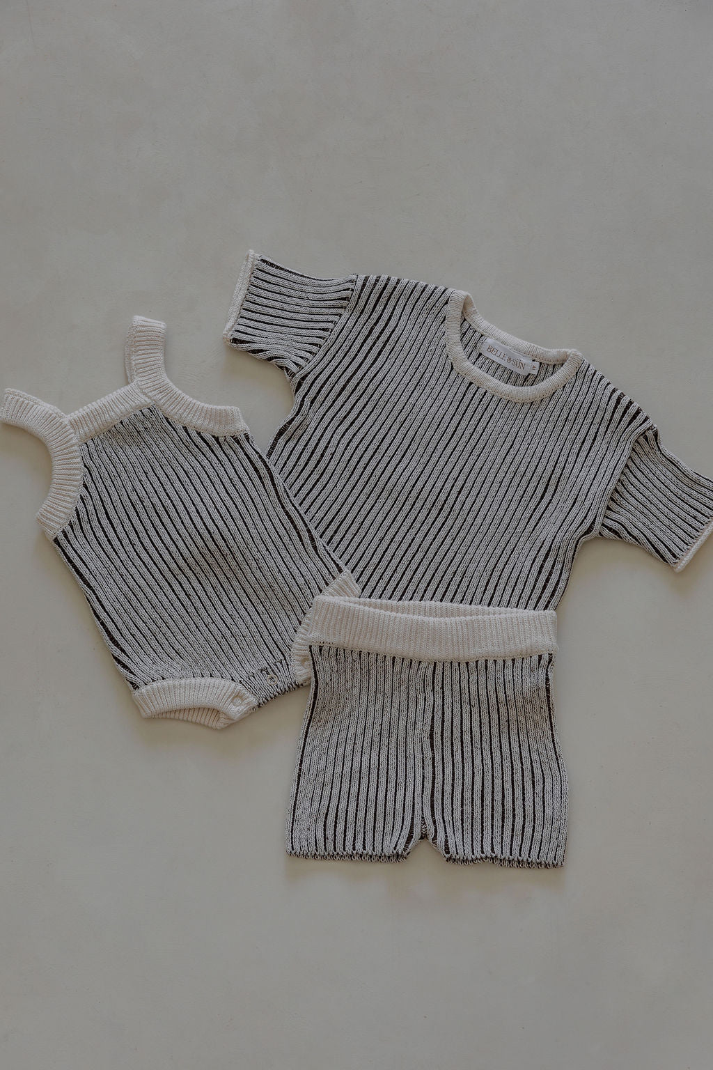 Rib Tee | Earth mix