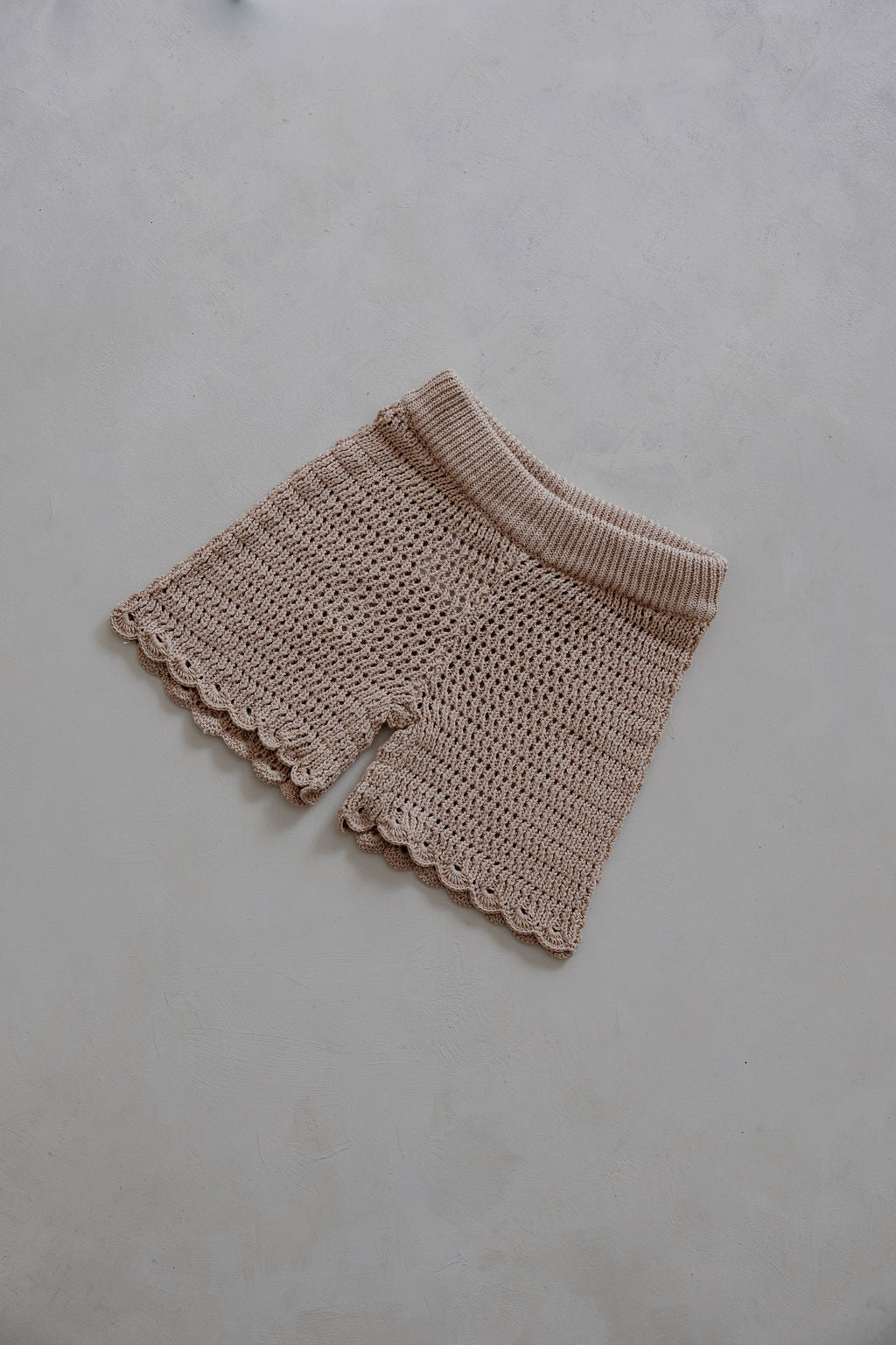 Crochet Shorts | Sand