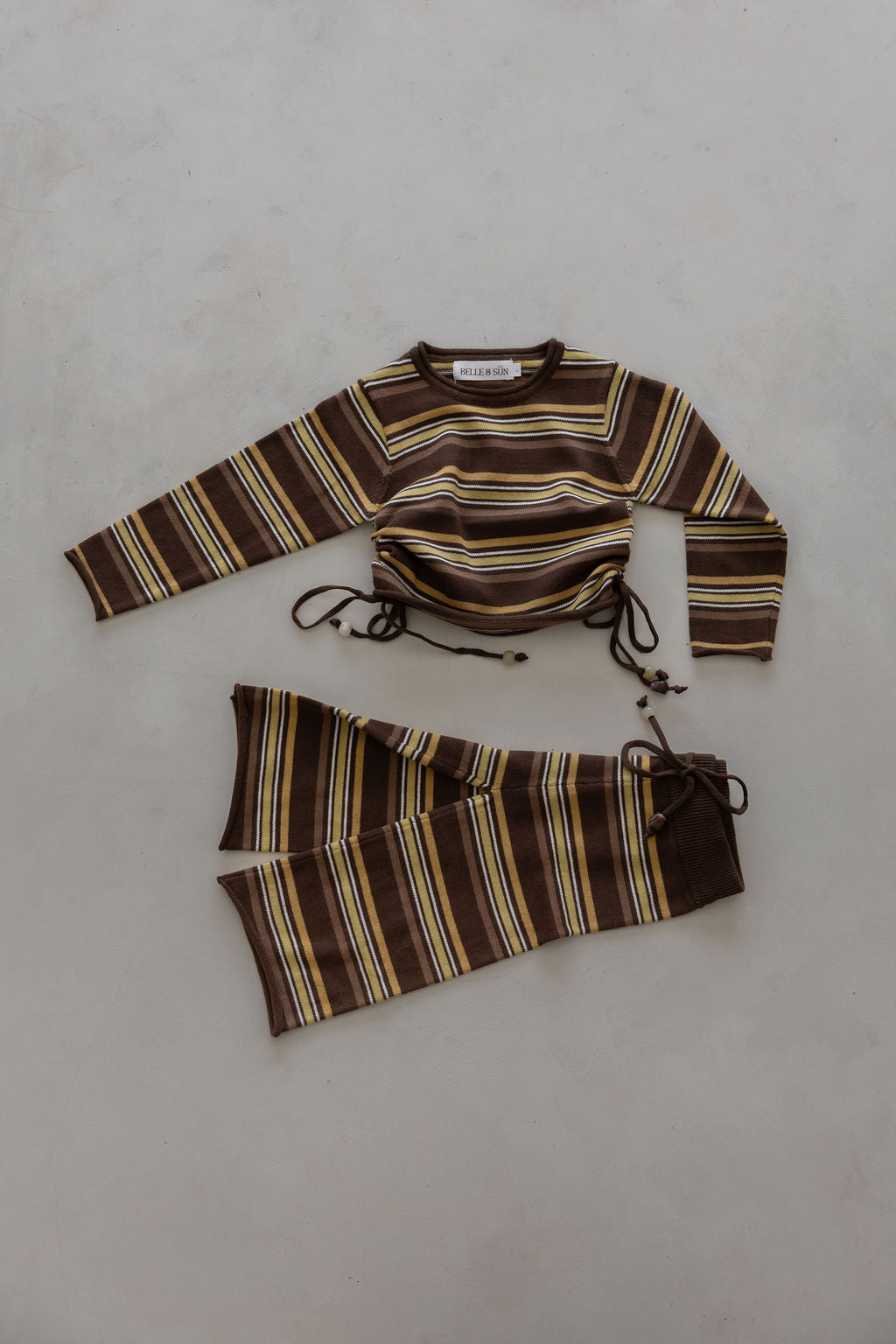 Pullover Top | Sunset Stripe Beads