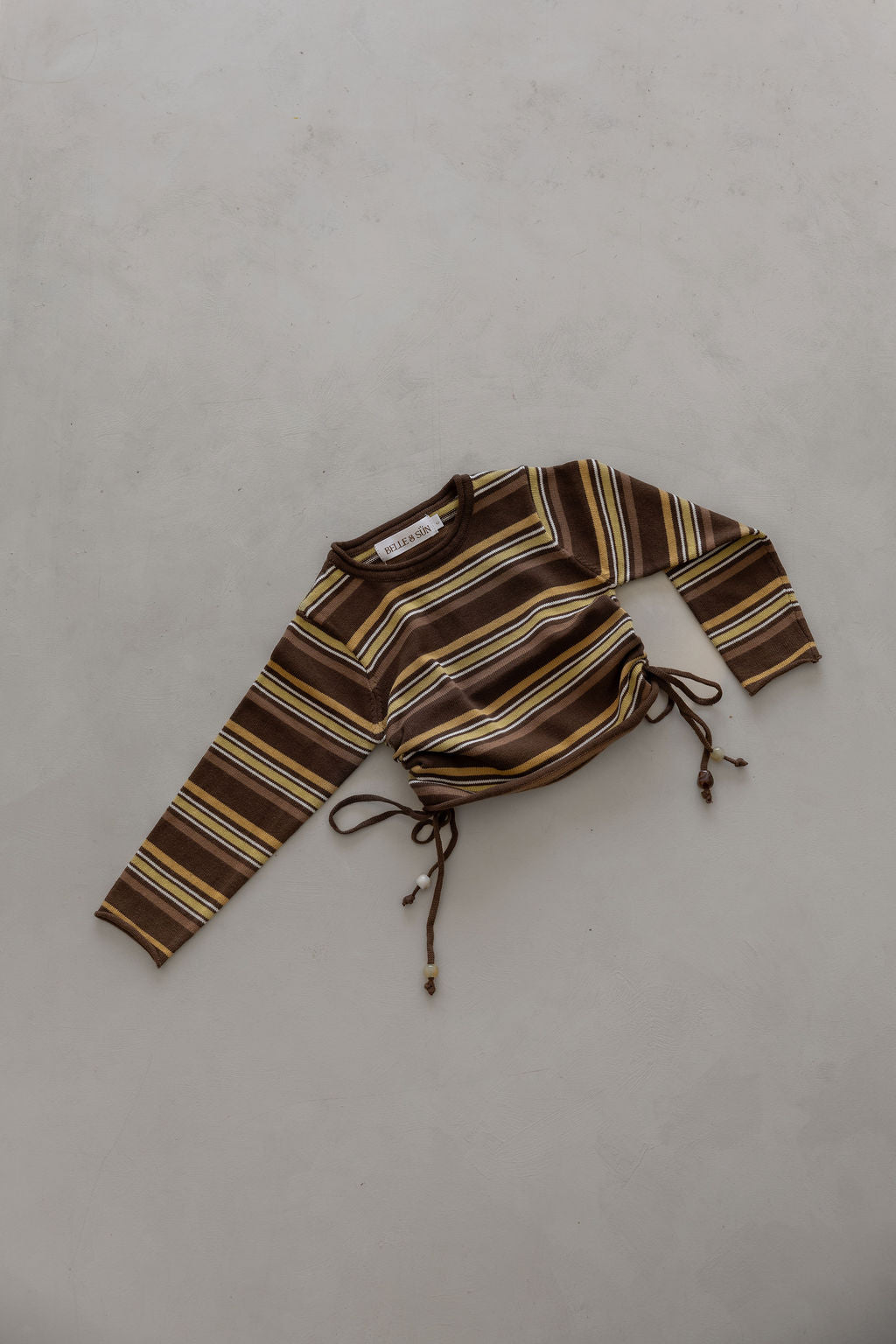Pullover Top | Sunset Stripe Beads