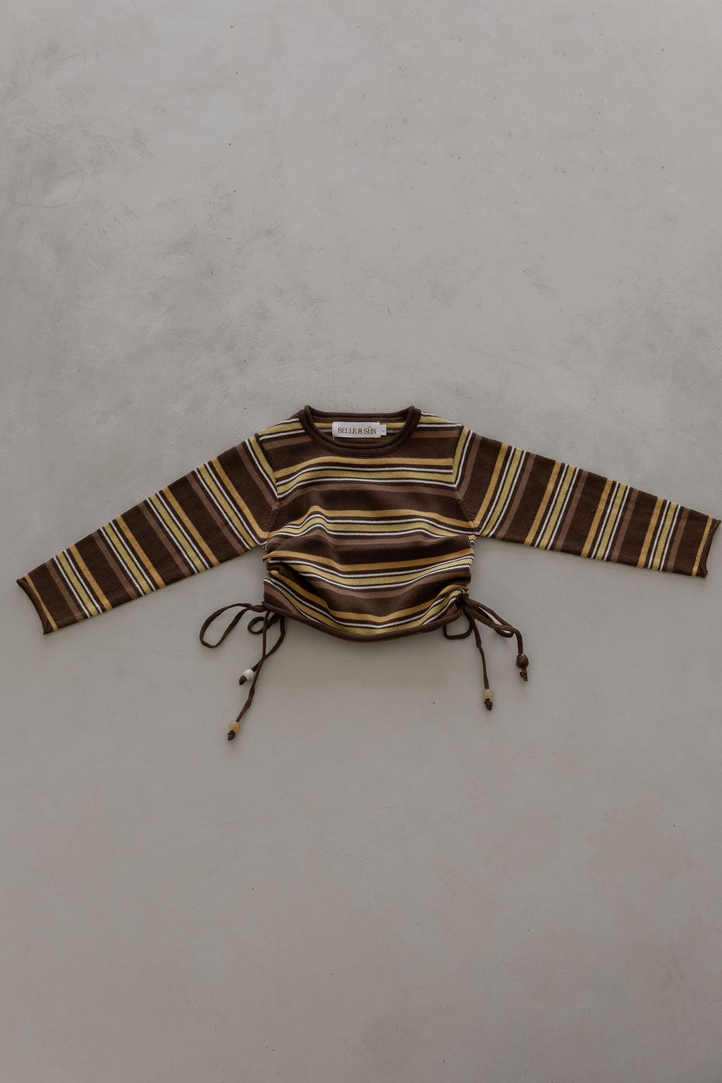 Pullover Top | Sunset Stripe Beads
