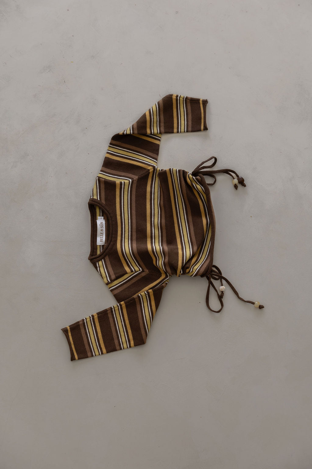 Pullover Top | Sunset Stripe Beads