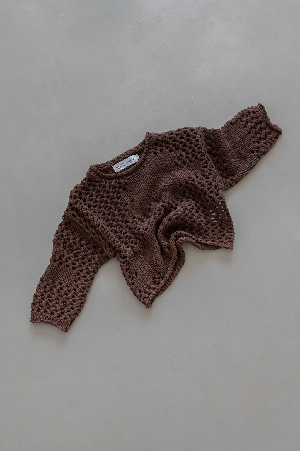 Crochet Pullover | Cocoa