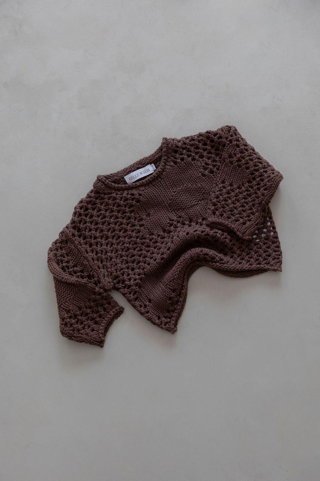 Crochet Pullover | Cocoa