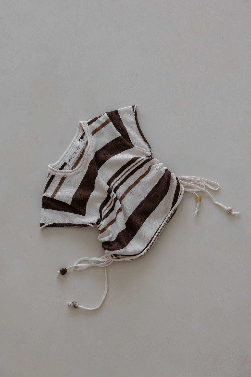 Gathered Knit Tshirt | Earth Beads