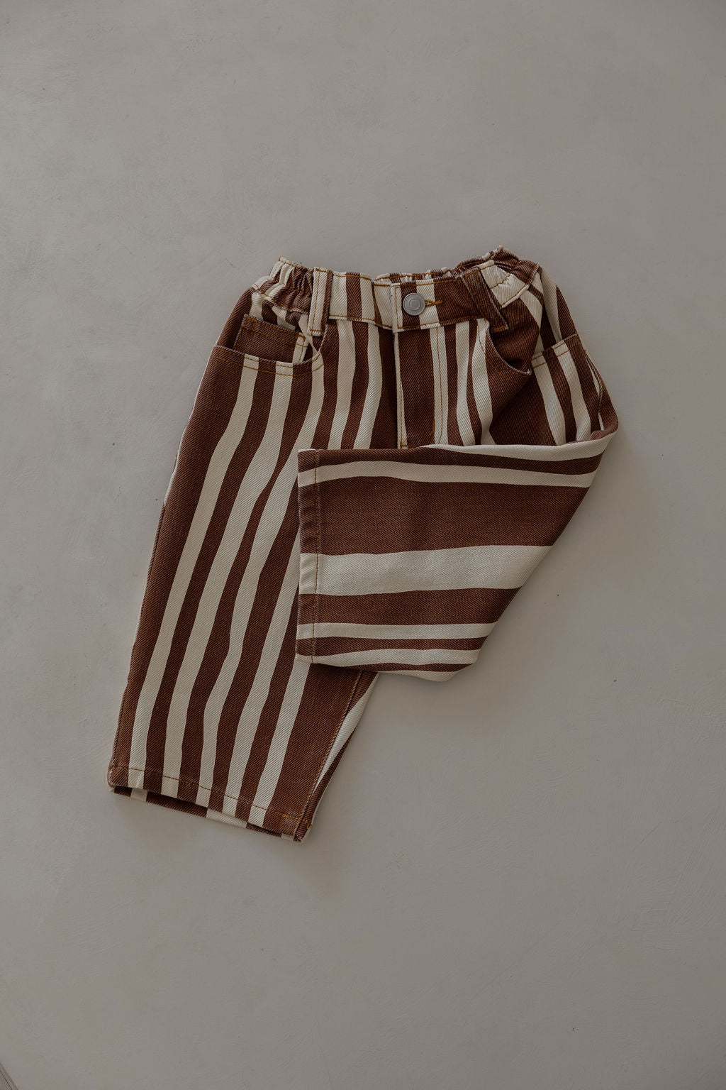 Denim Jeans | Wavy Stripe