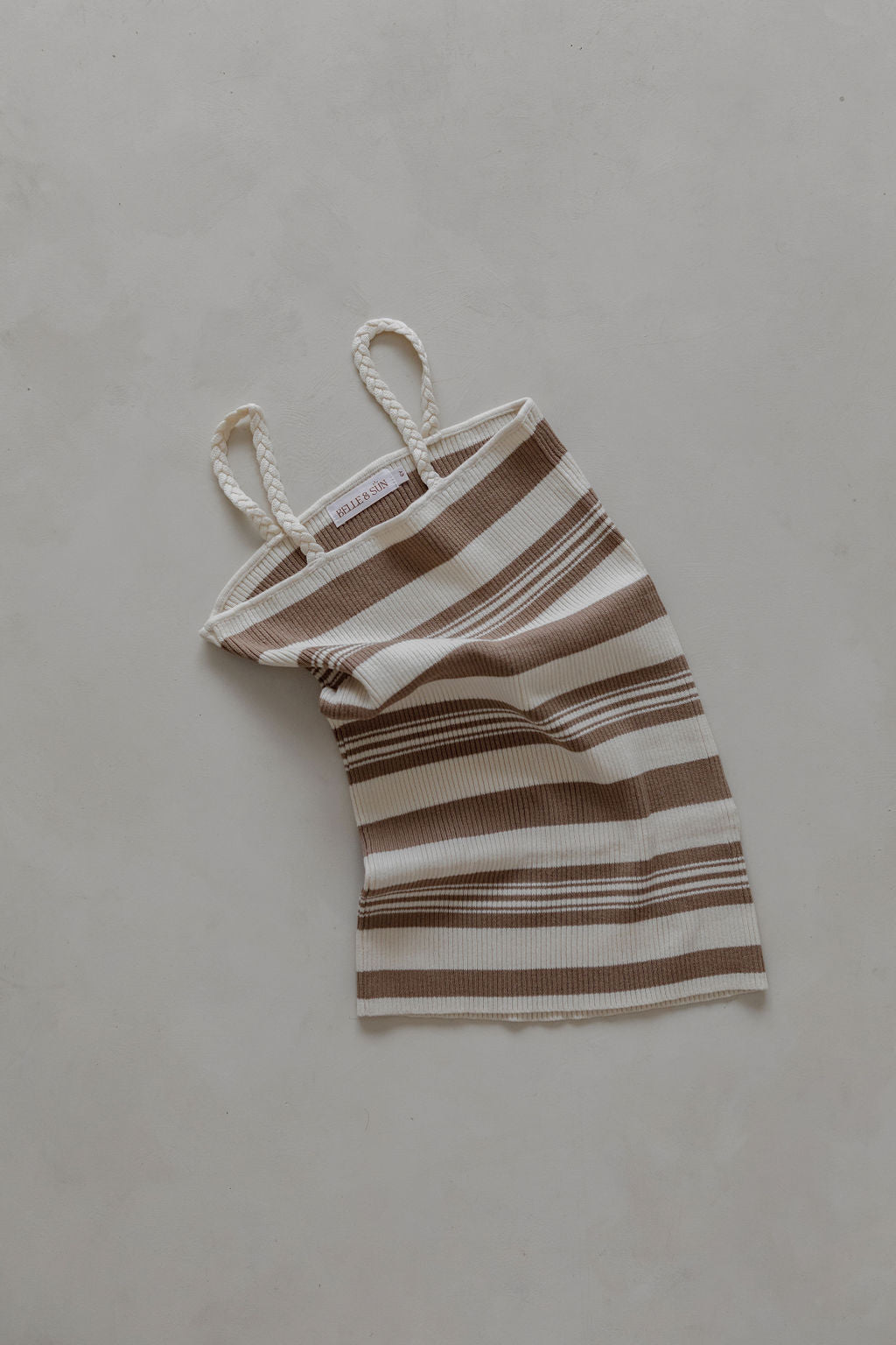 Braid Dress | Cedar Stripe