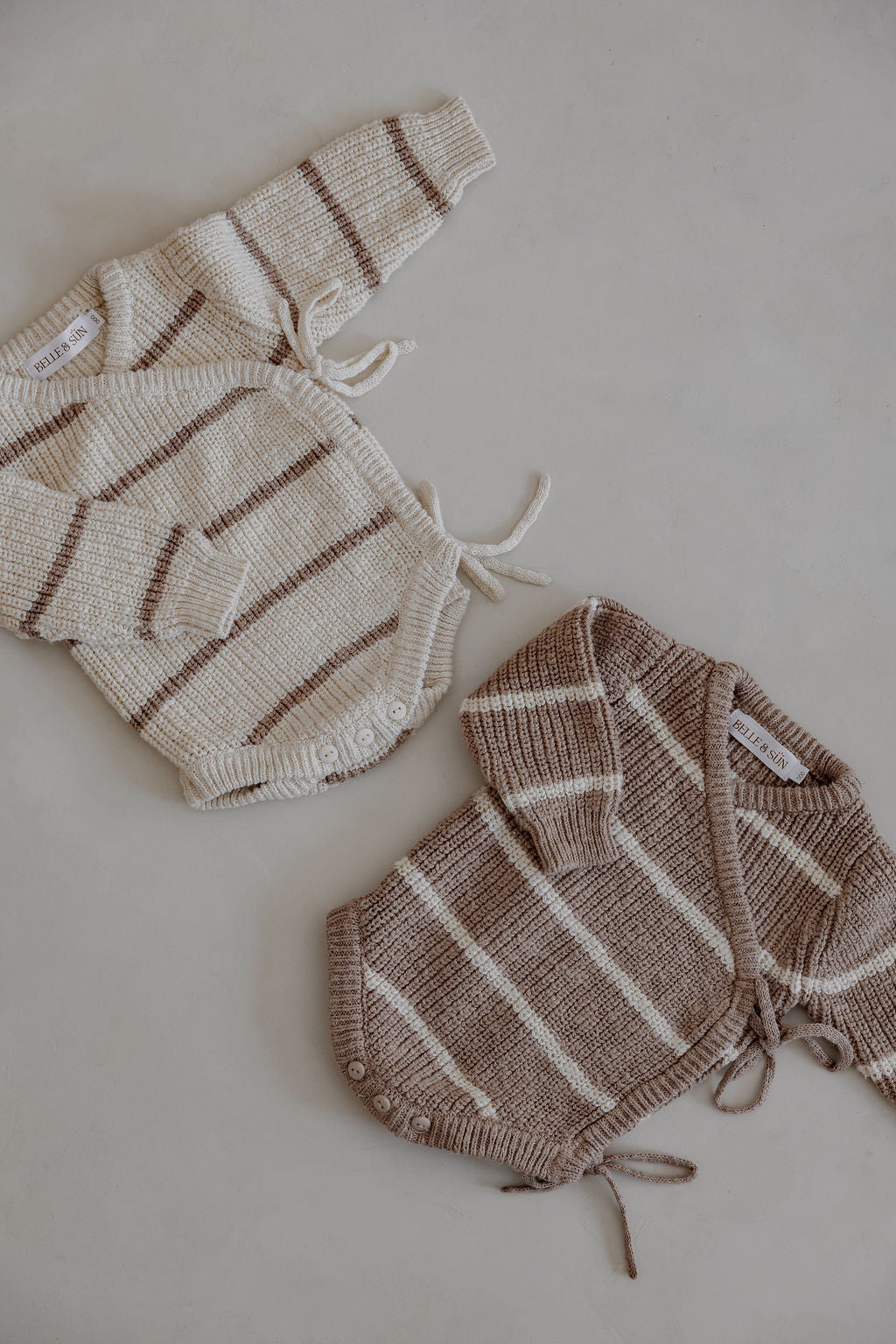 Kimono Romper | Shell Stripe