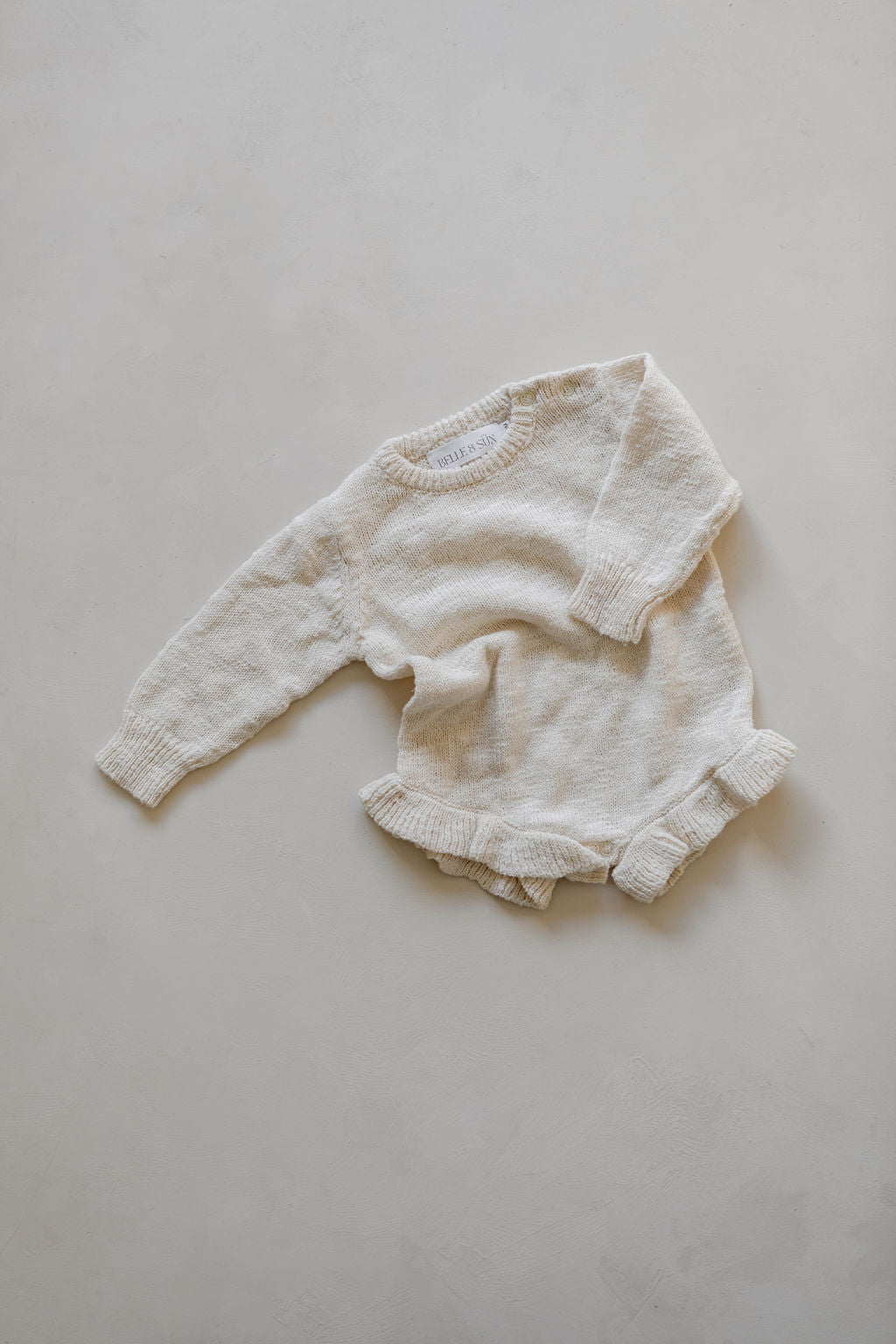 Frill Romper | Shell