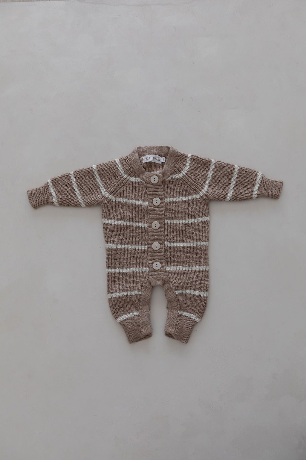 Bodysuit | Cedarwood/Shell stripe