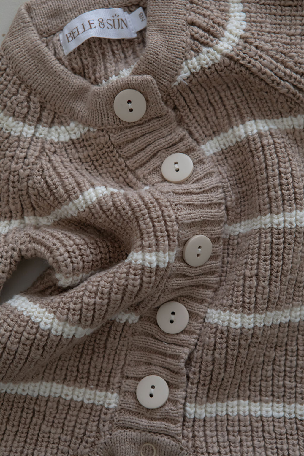 Bodysuit | Cedarwood/Shell stripe