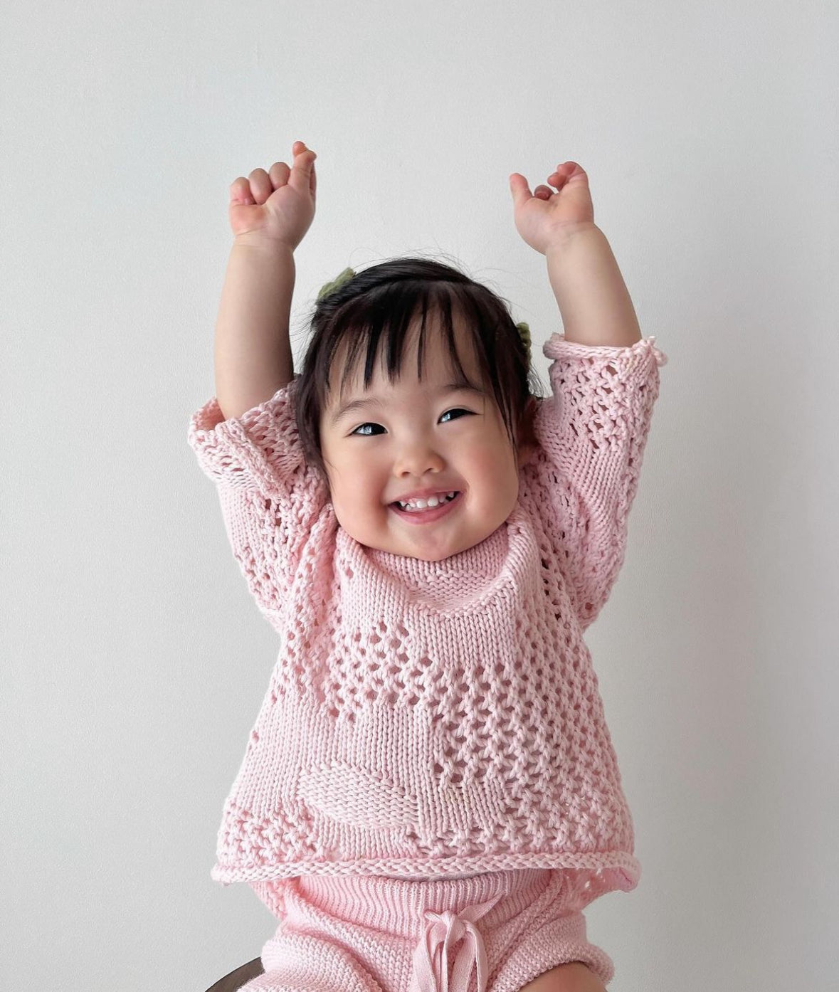 Crochet Pullover | Cherry Blossom