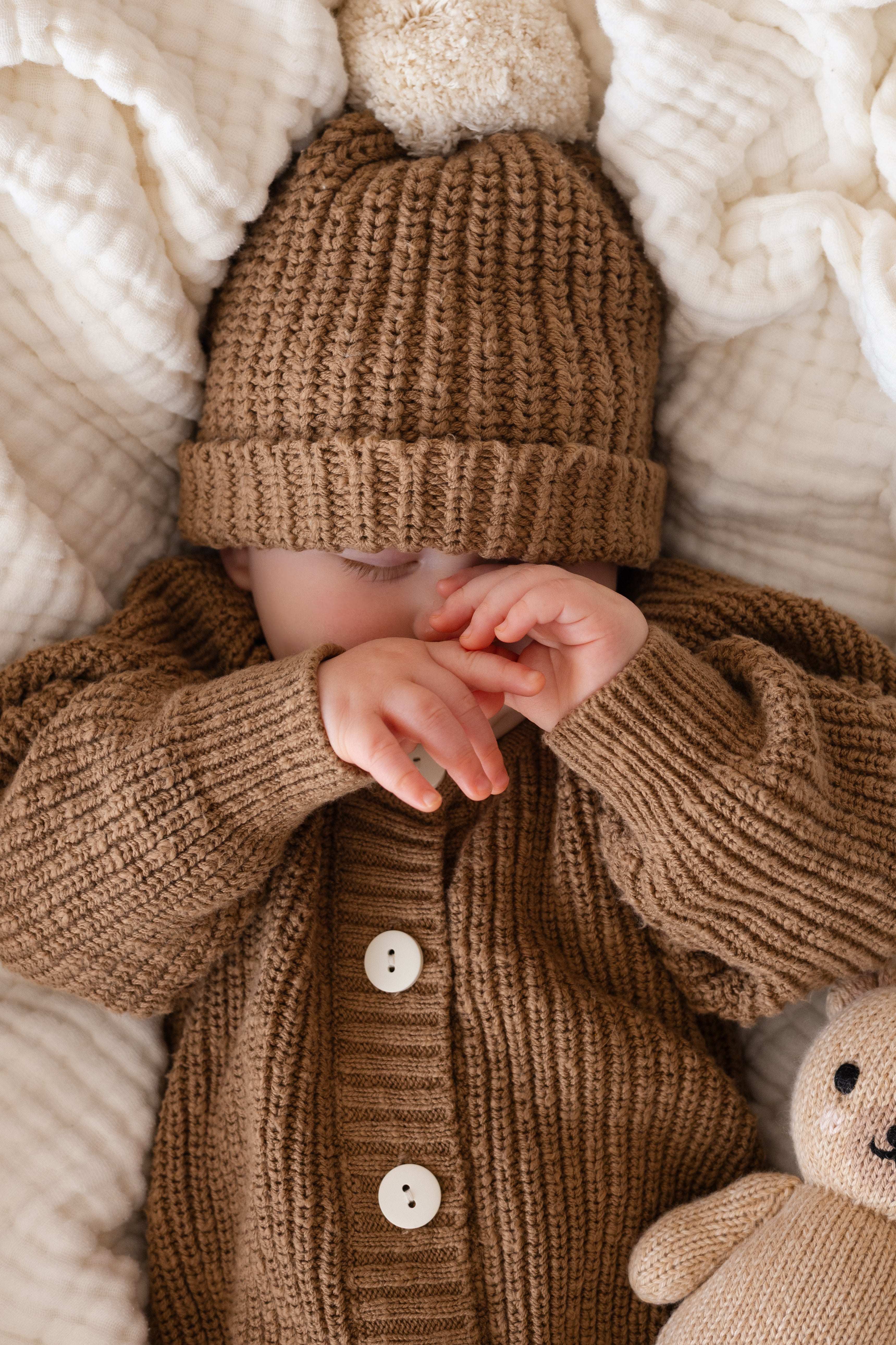 Beanie | Textured Cedar