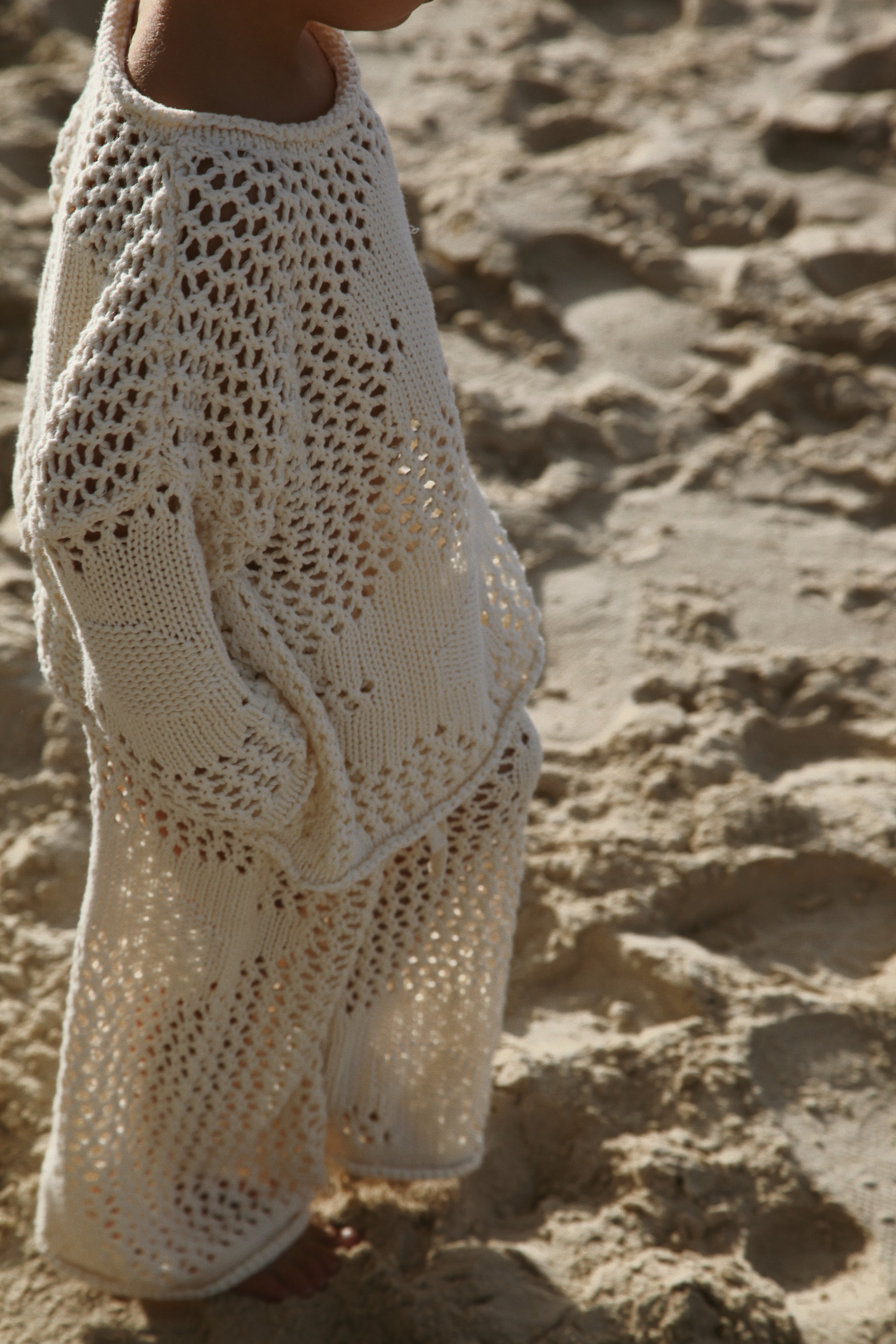 Crochet Pants | Natural