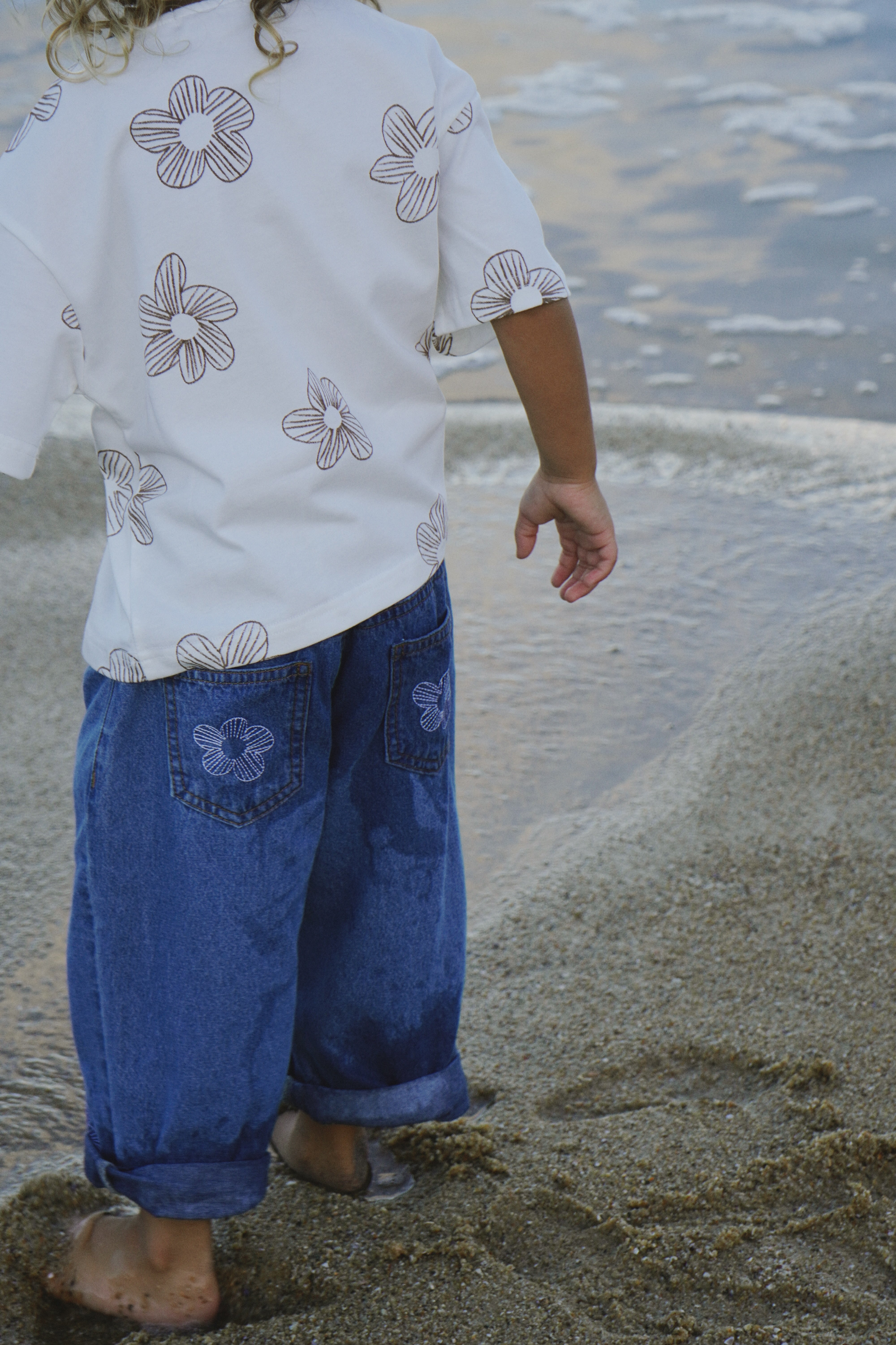 Denim Jeans | Flower