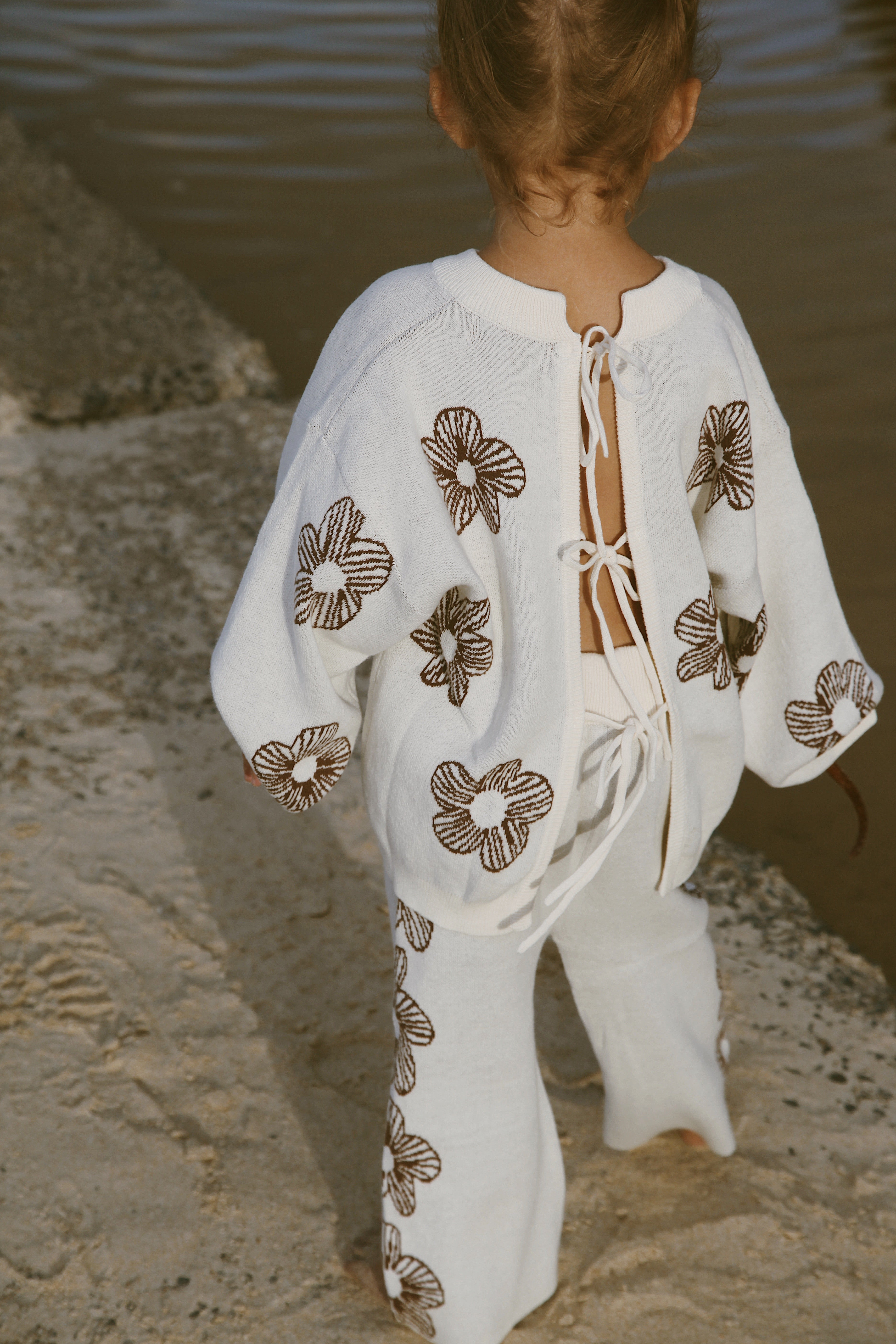 Tie-up Top | Natural Flower