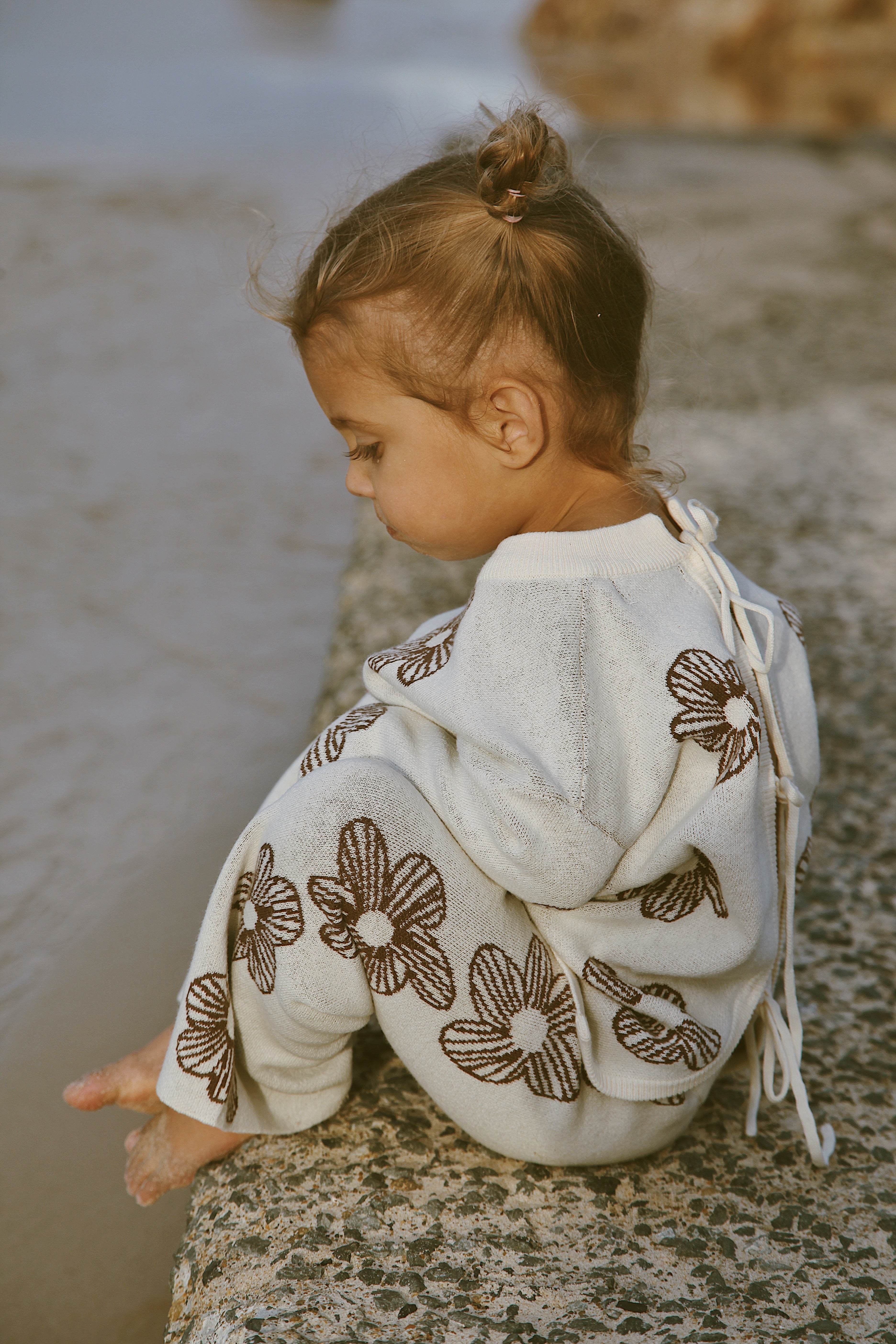 Tie-up Top | Natural Flower