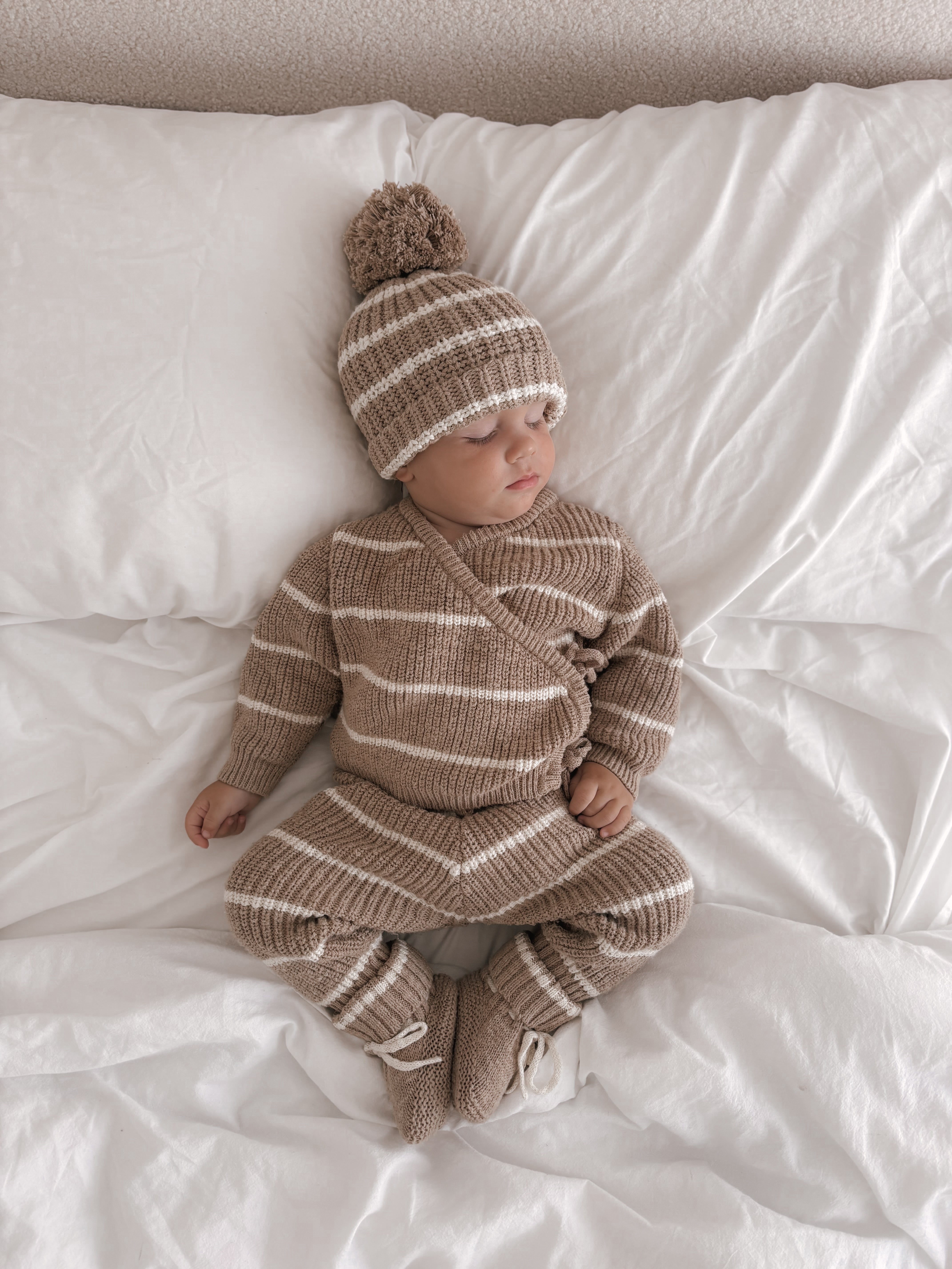 Wrap Top | Shell Stripe