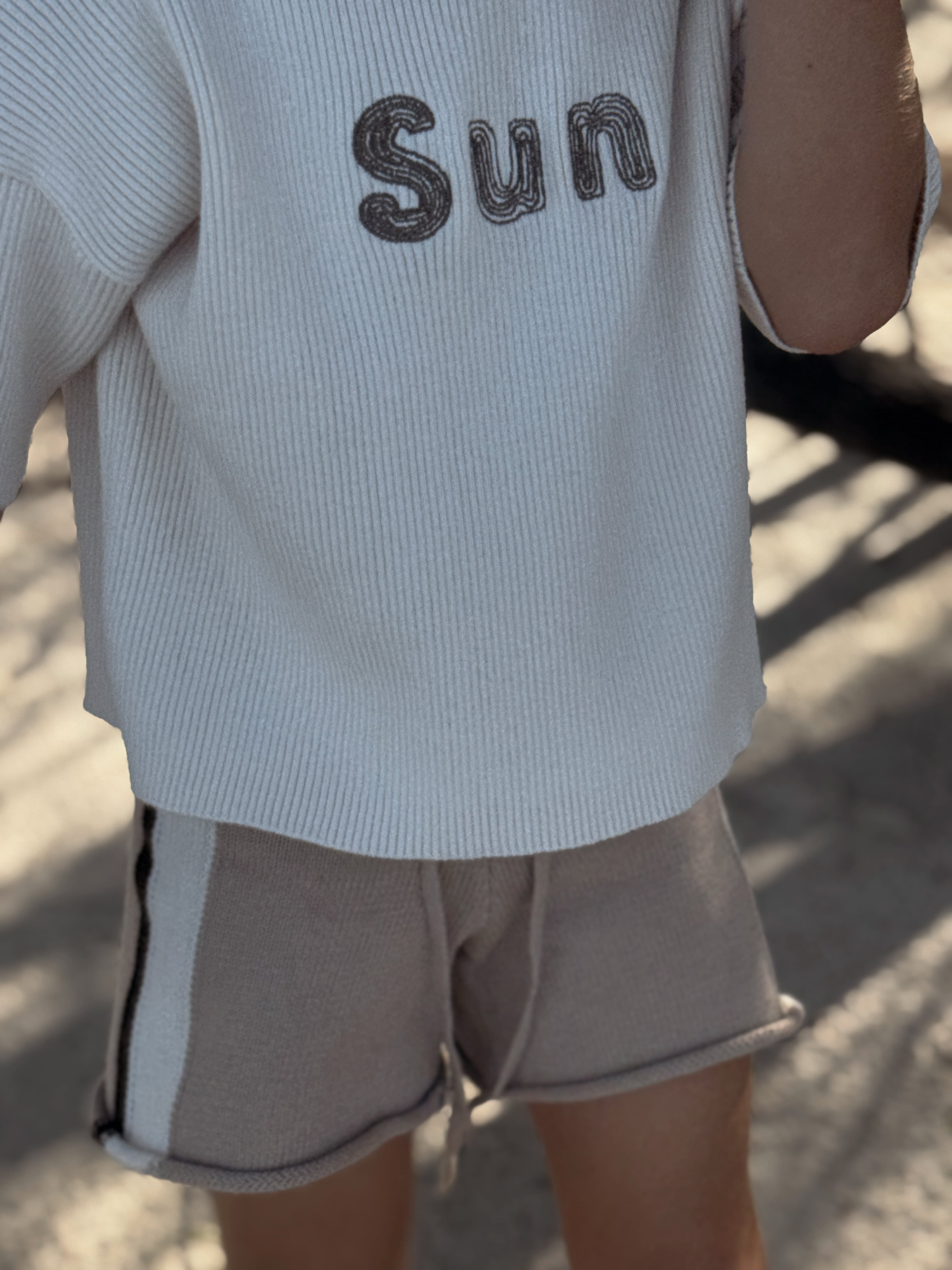 Sun Tee | Natural White