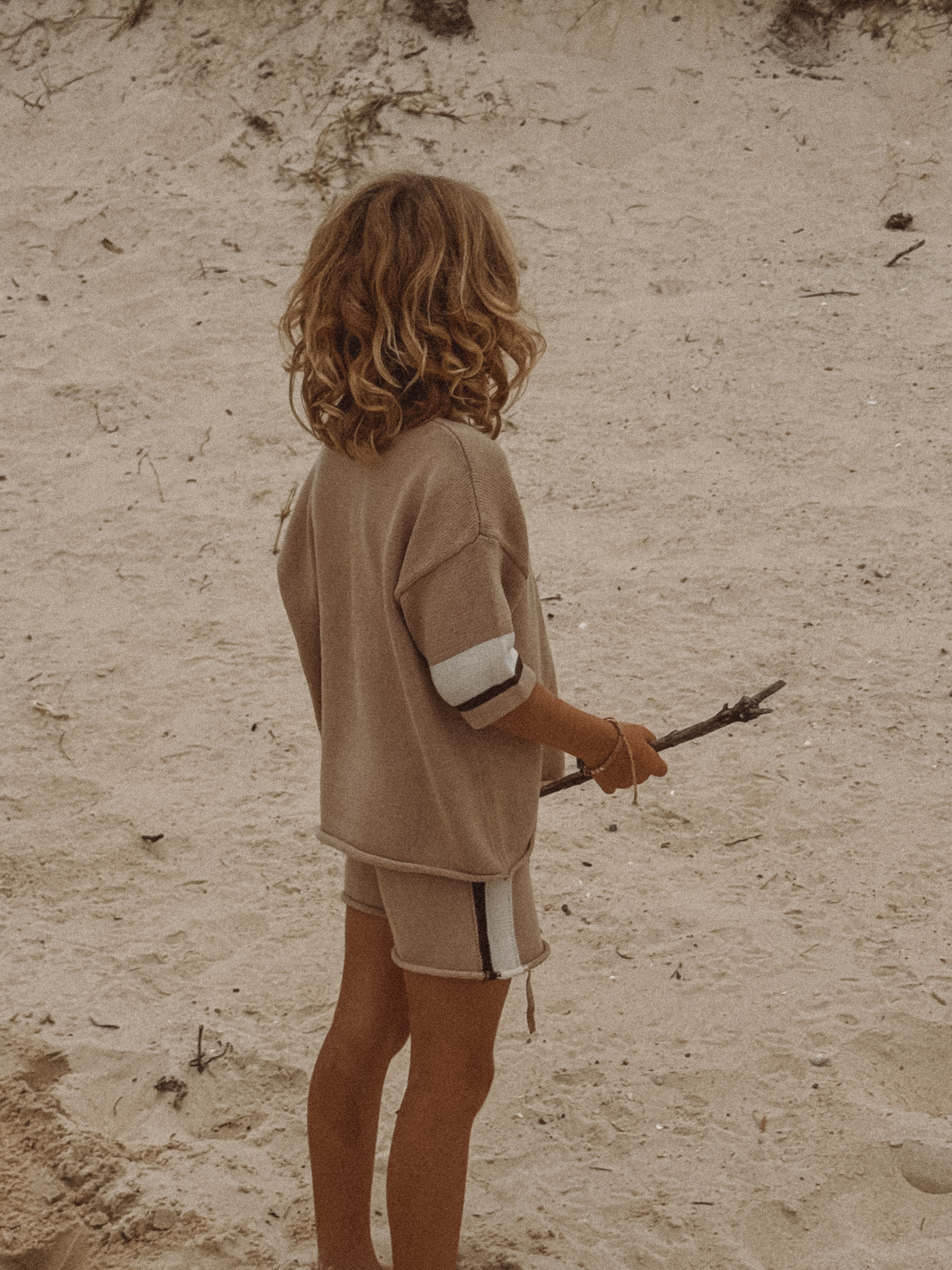 Knit Shorts | Bold Stripe