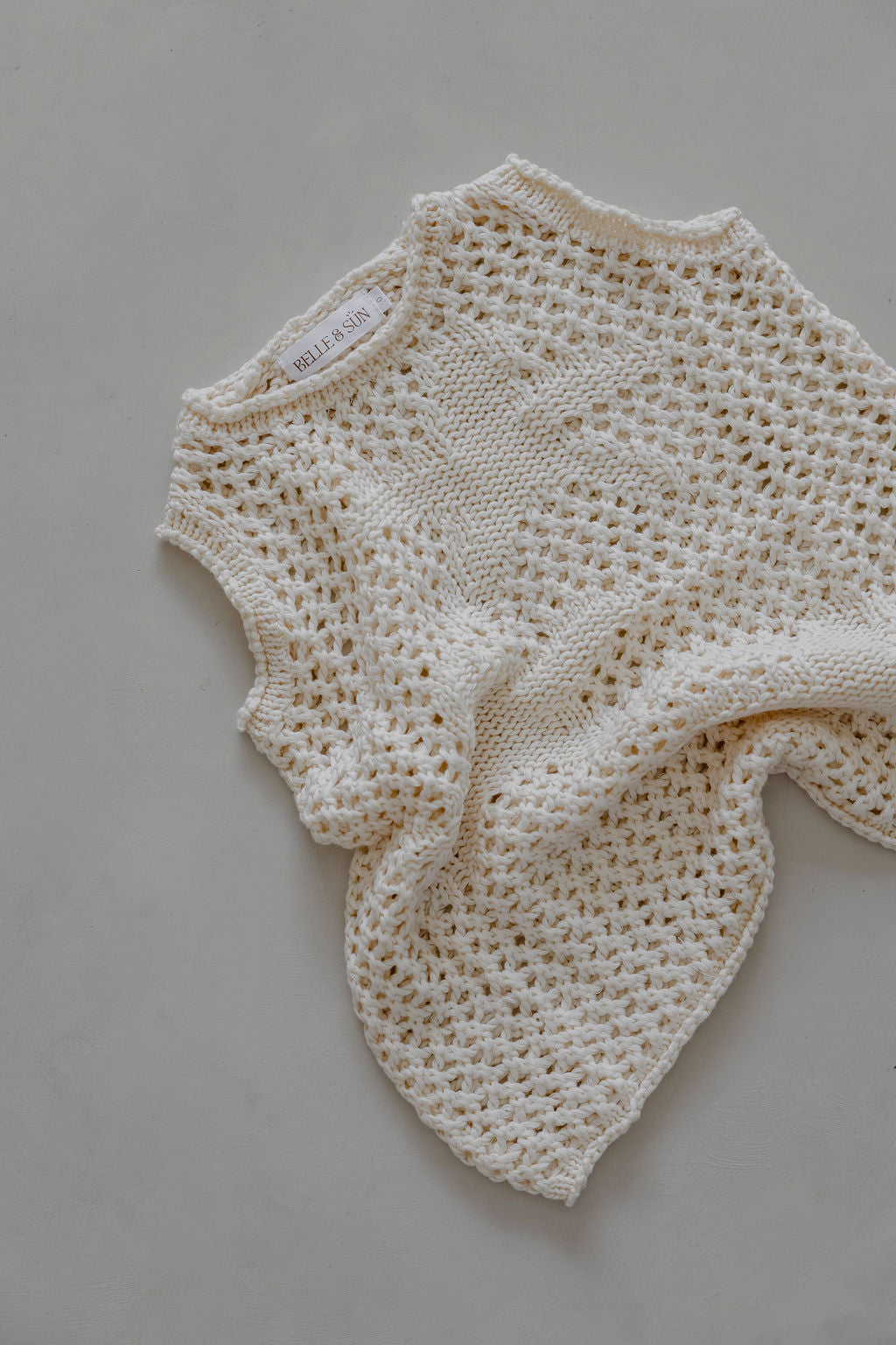 Crochet Sea-Star Dress | Natural