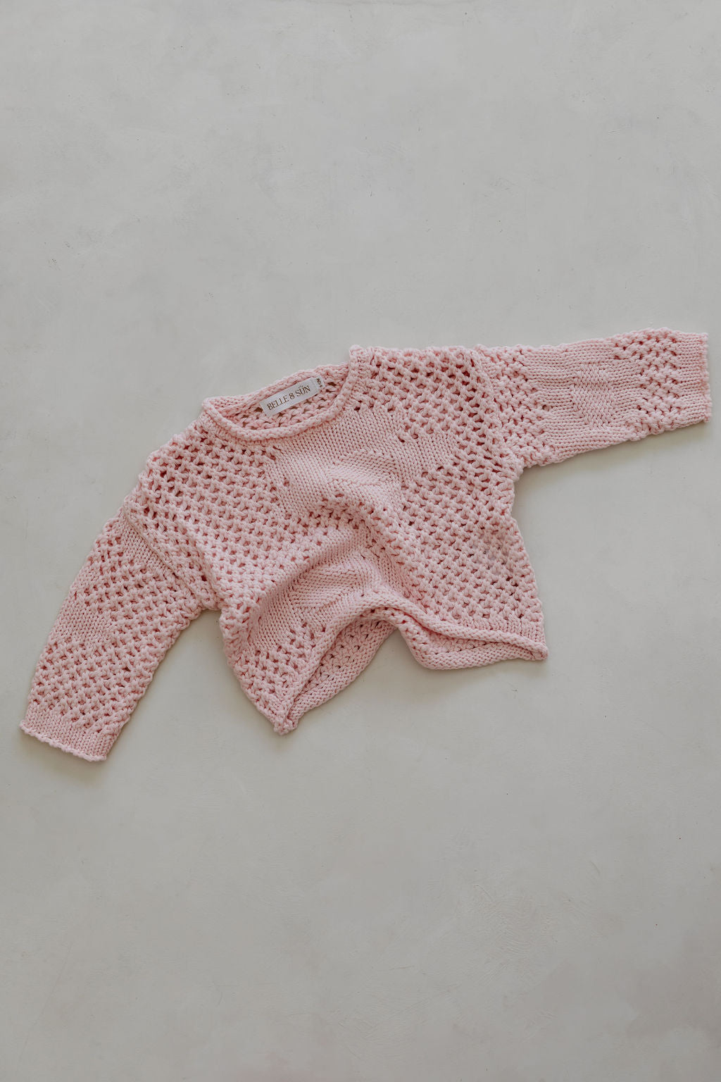 Crochet Pullover | Cherry Blossom