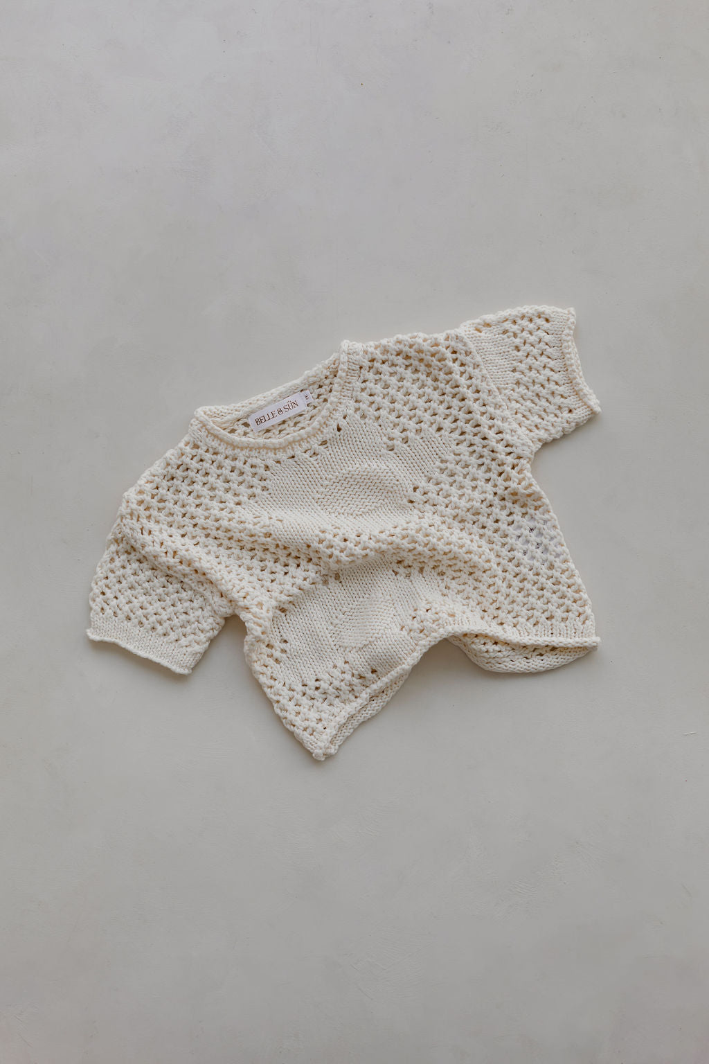 Crochet Tee | Natural