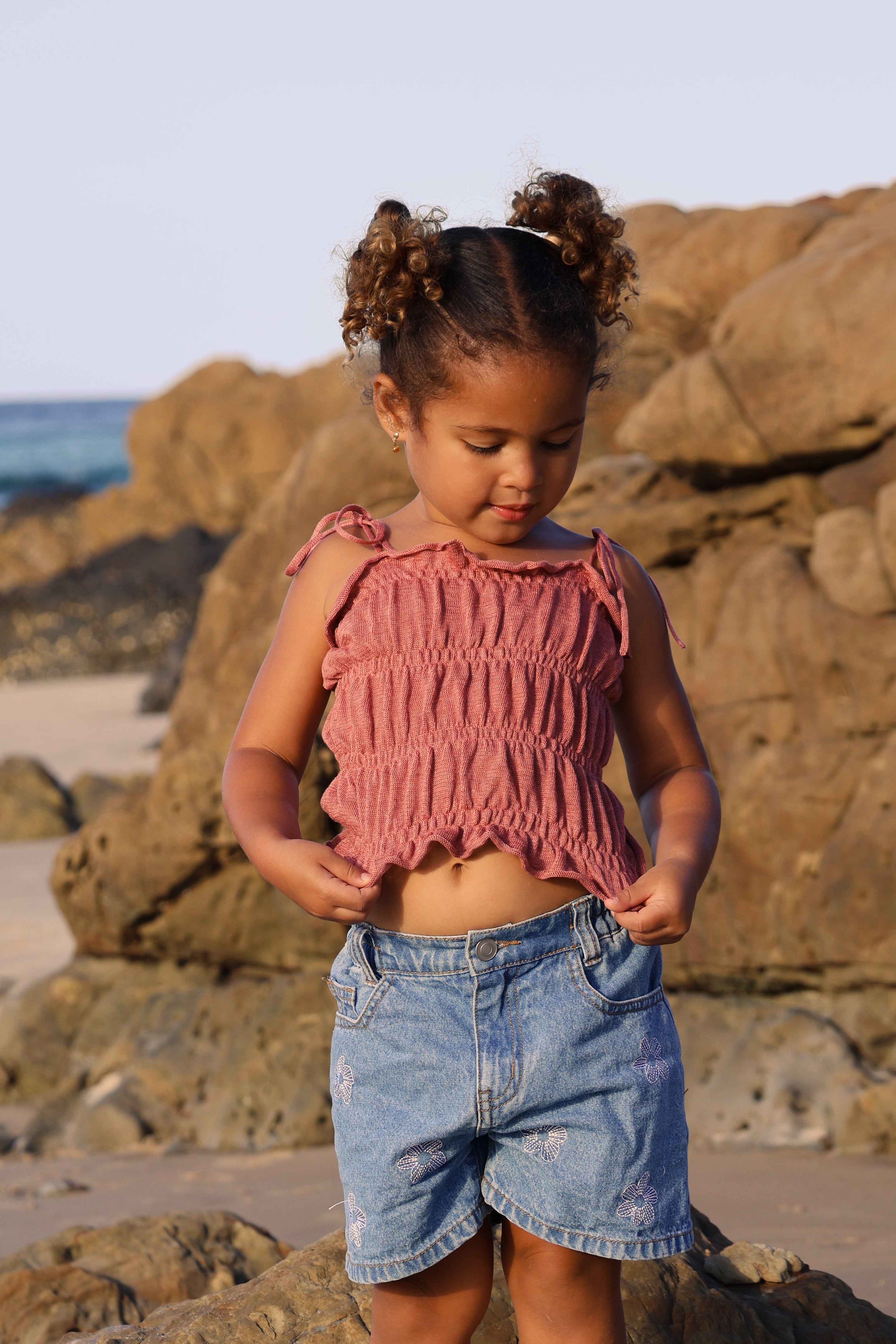 Linen Top | Mulberry