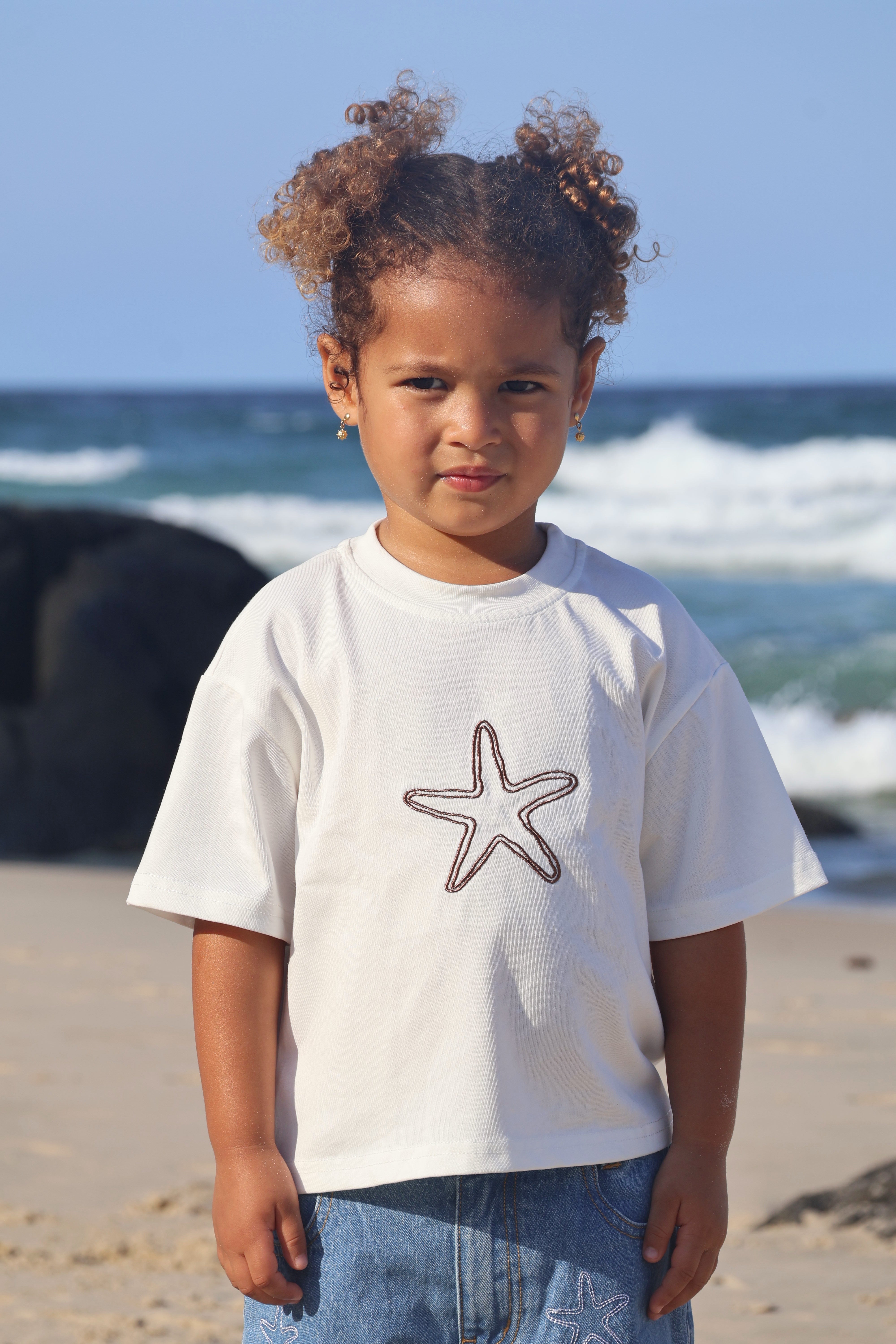 Tee | Embroidered Sea Star