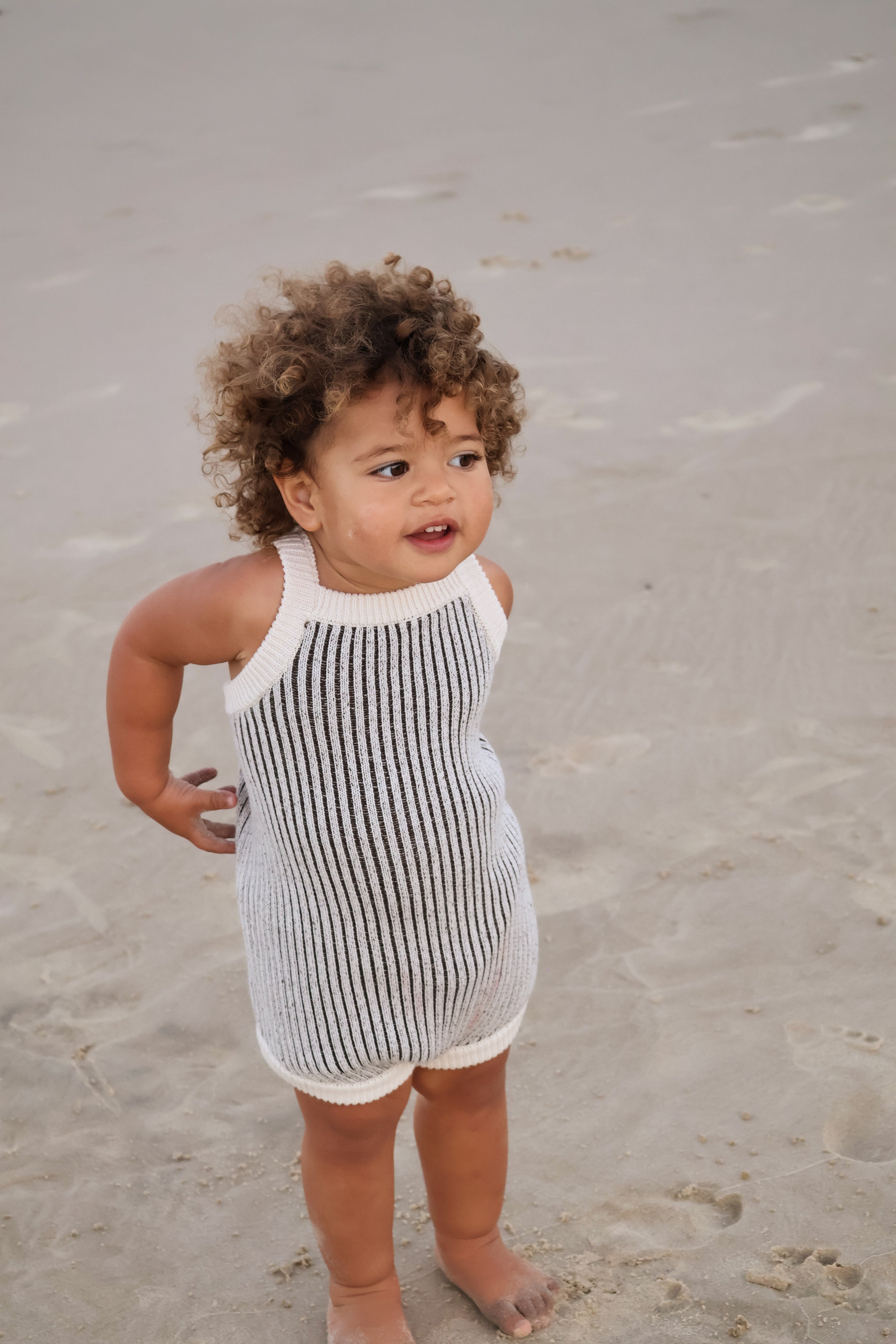 Rib Bodysuit | Earth mix