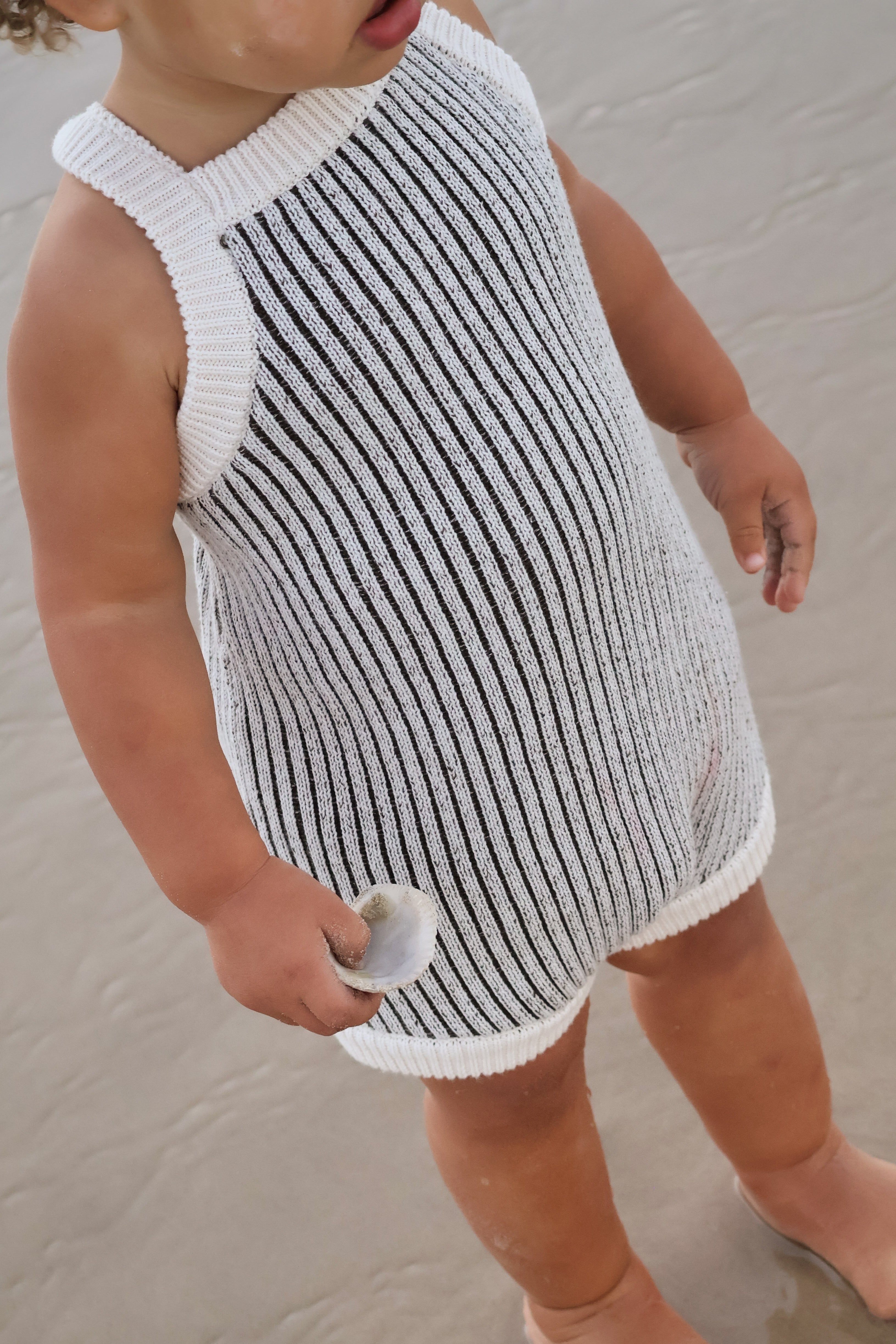 Rib Bodysuit | Earth mix