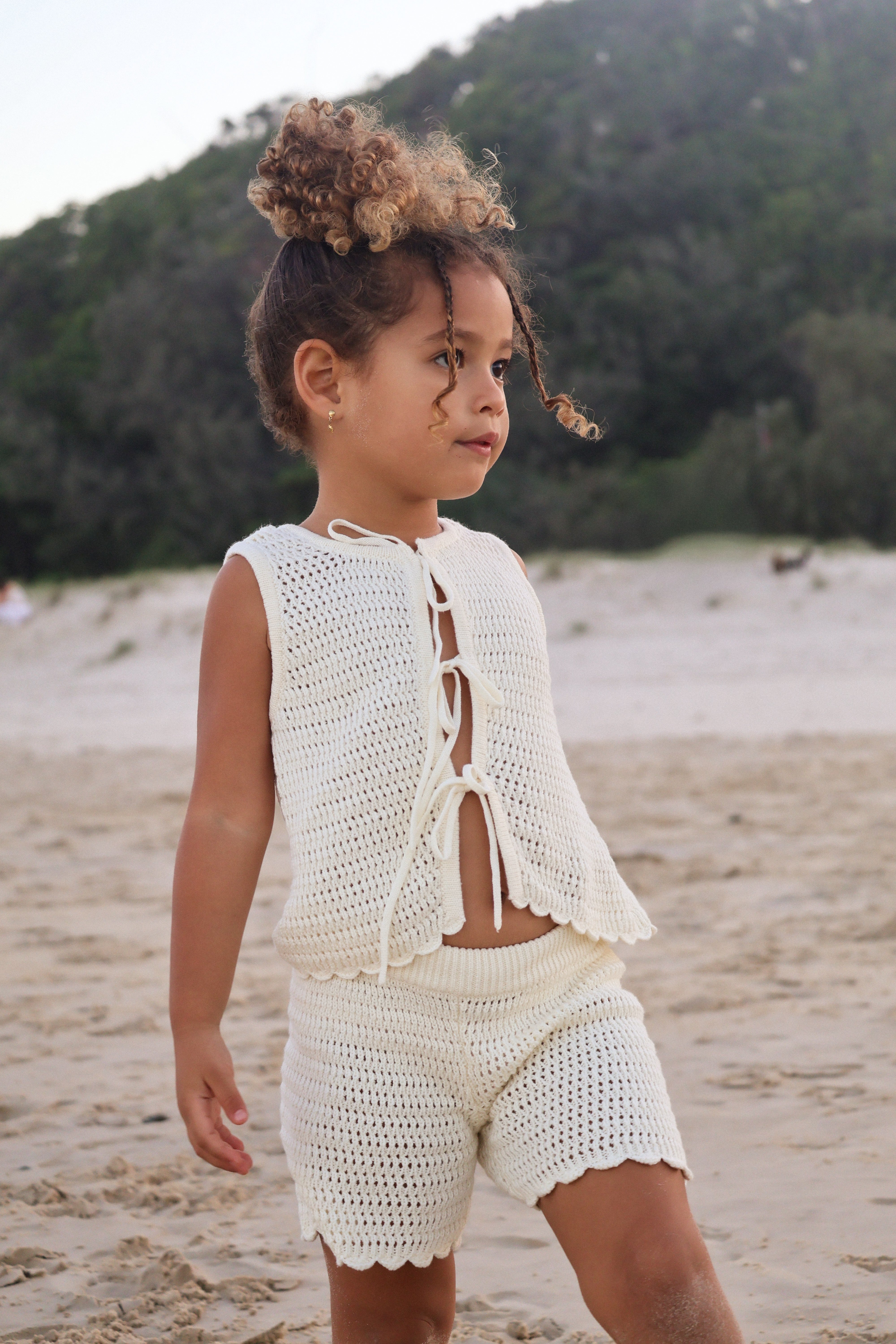 Crochet Shorts | Natural