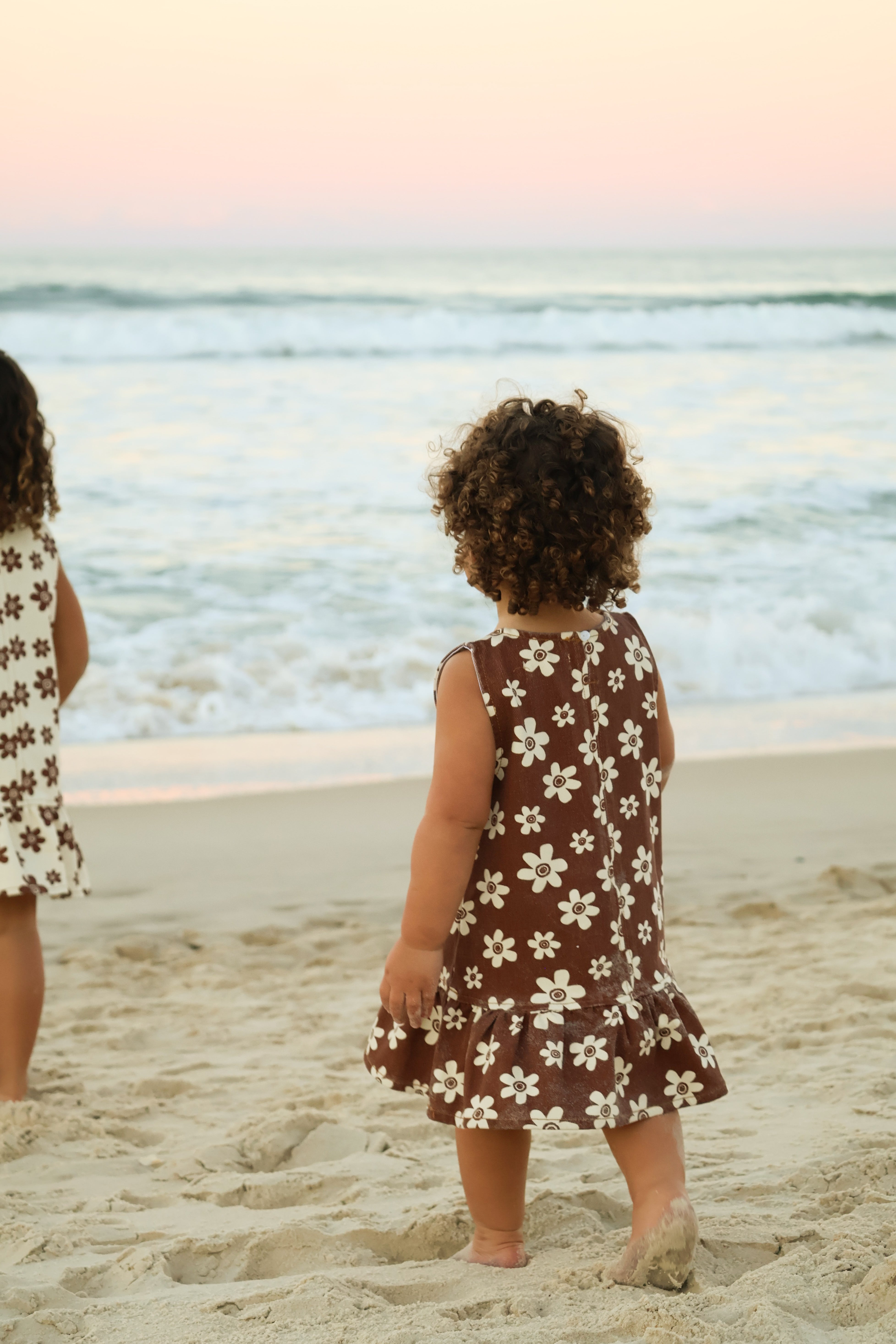 Denim Flower Dress | Mud